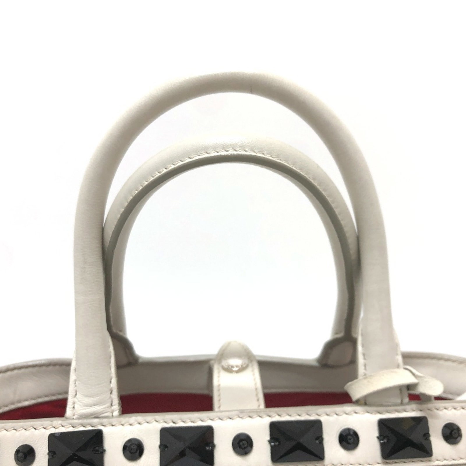 Handbag Leather Prada - 10