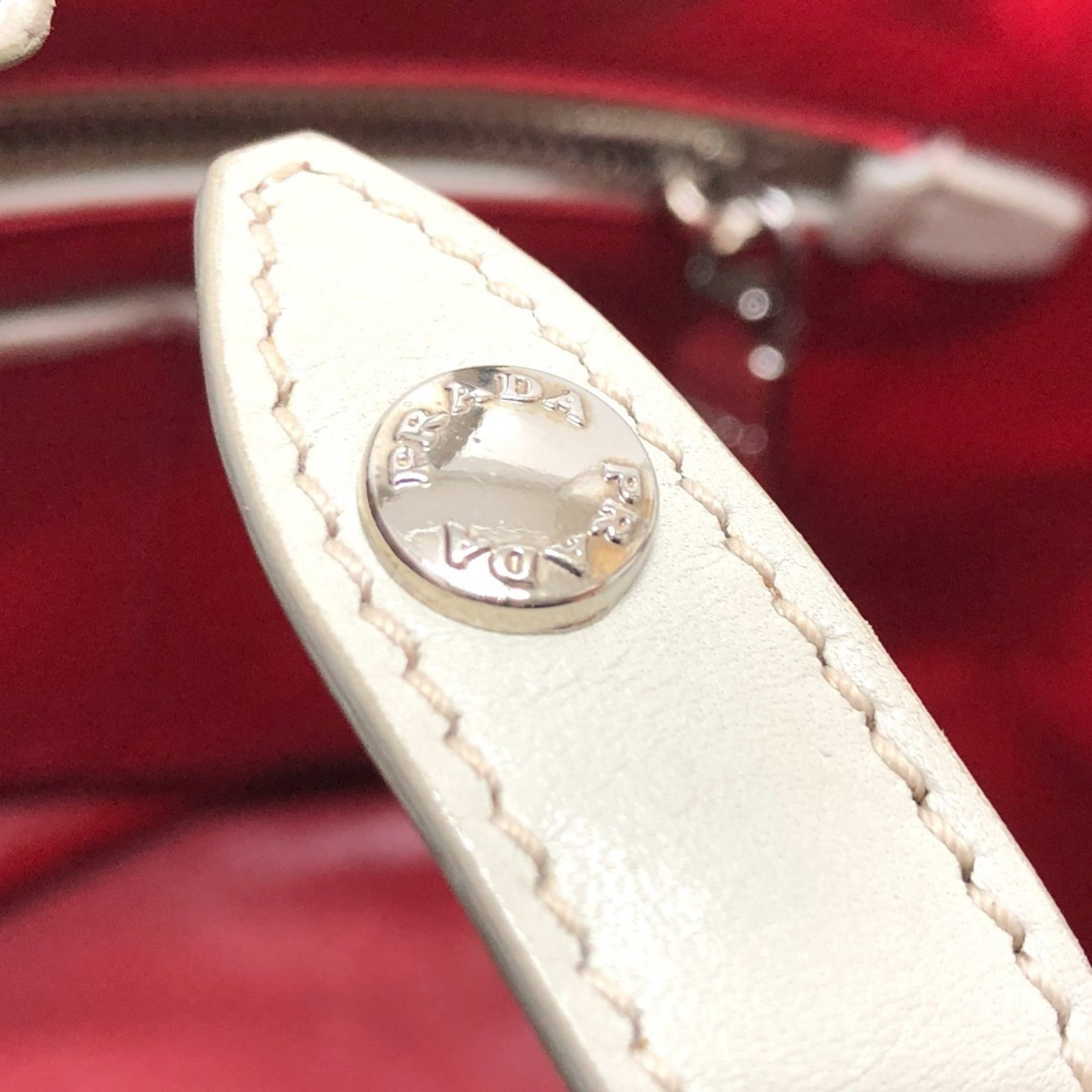 Handbag Leather Prada - 11