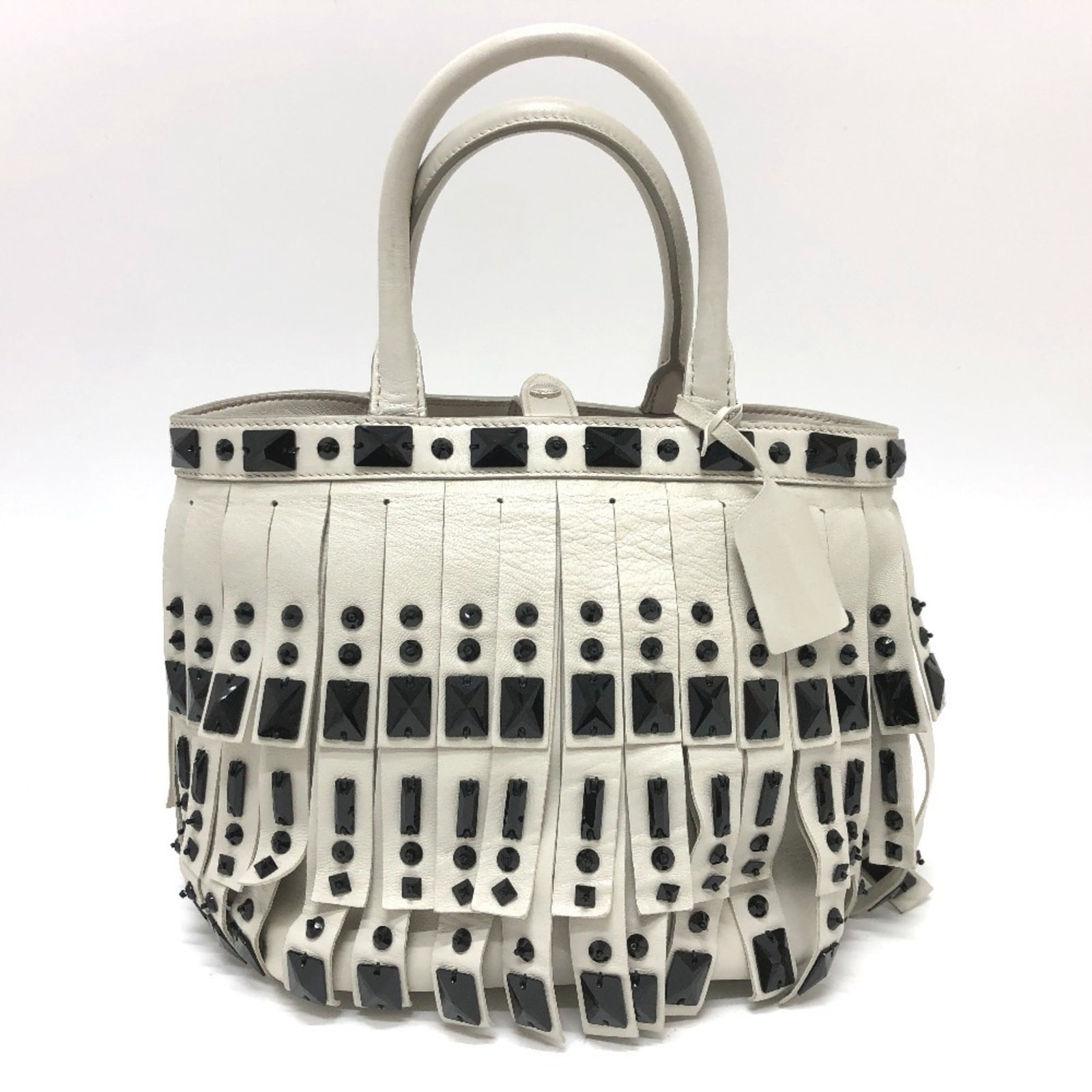 Handbag Leather Prada - 3