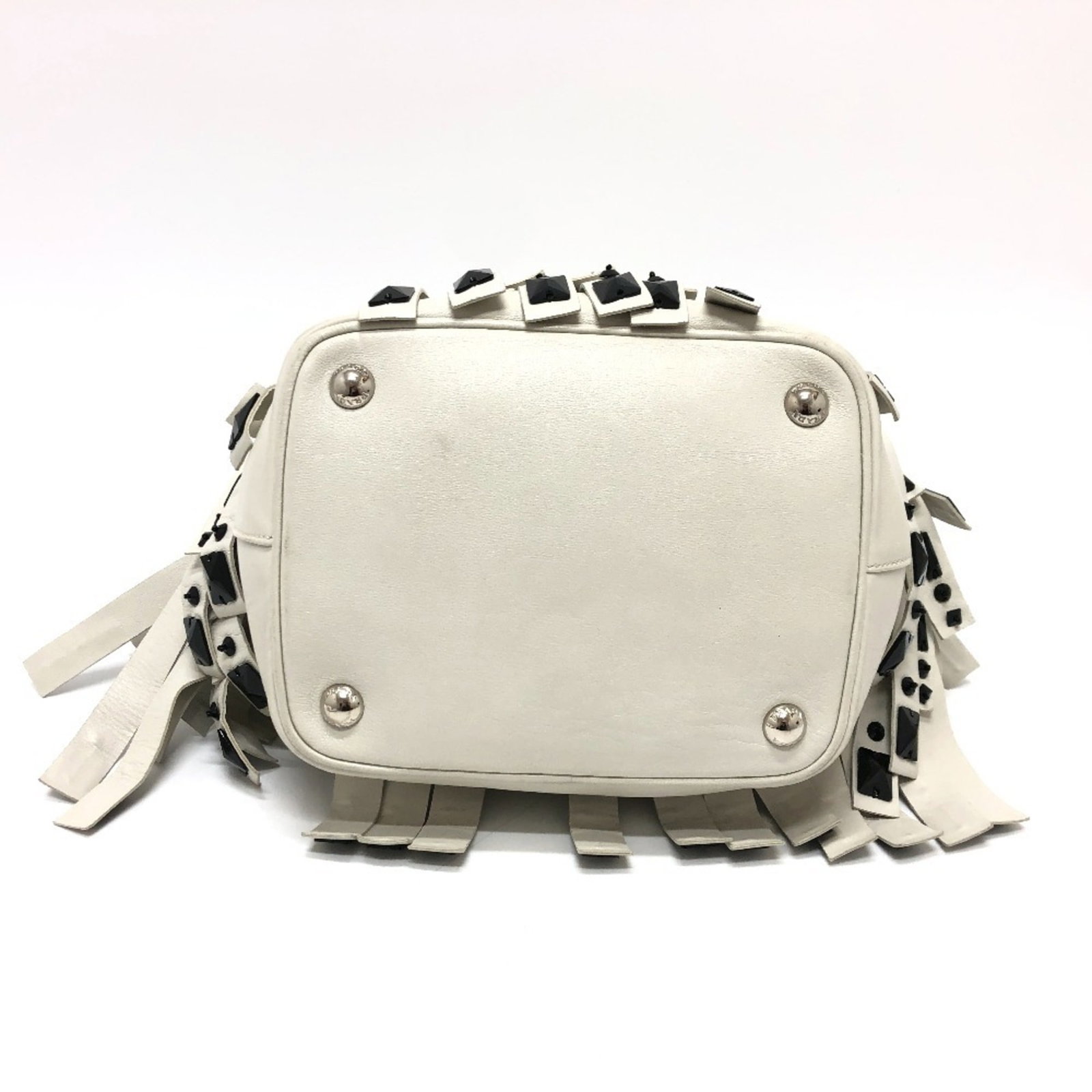 Handbag Leather Prada - 6