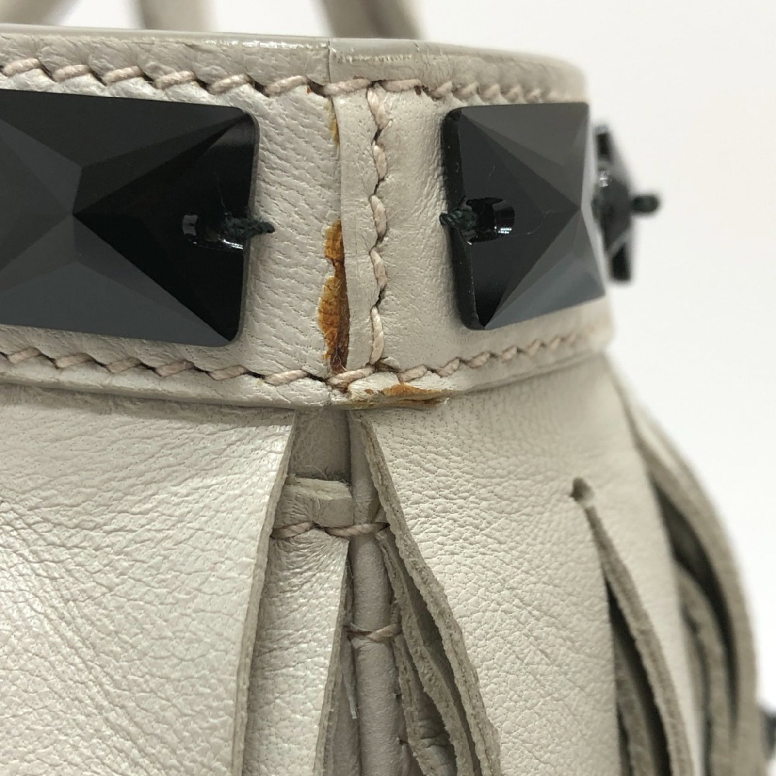 Handbag Leather Prada - 8