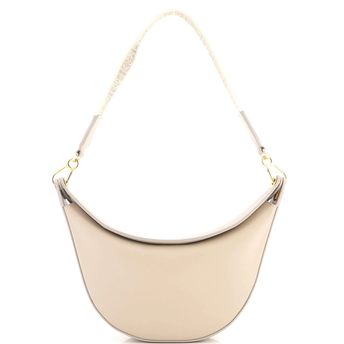 Hobo Leather Loewe: Hobo Leather Loewe Neutral-colored Loewe Hobo Leather bag with suede interior and gold hardware, featuring minor scuffs on exterior and interior surfaces, and minor scratches on hardware. The bag