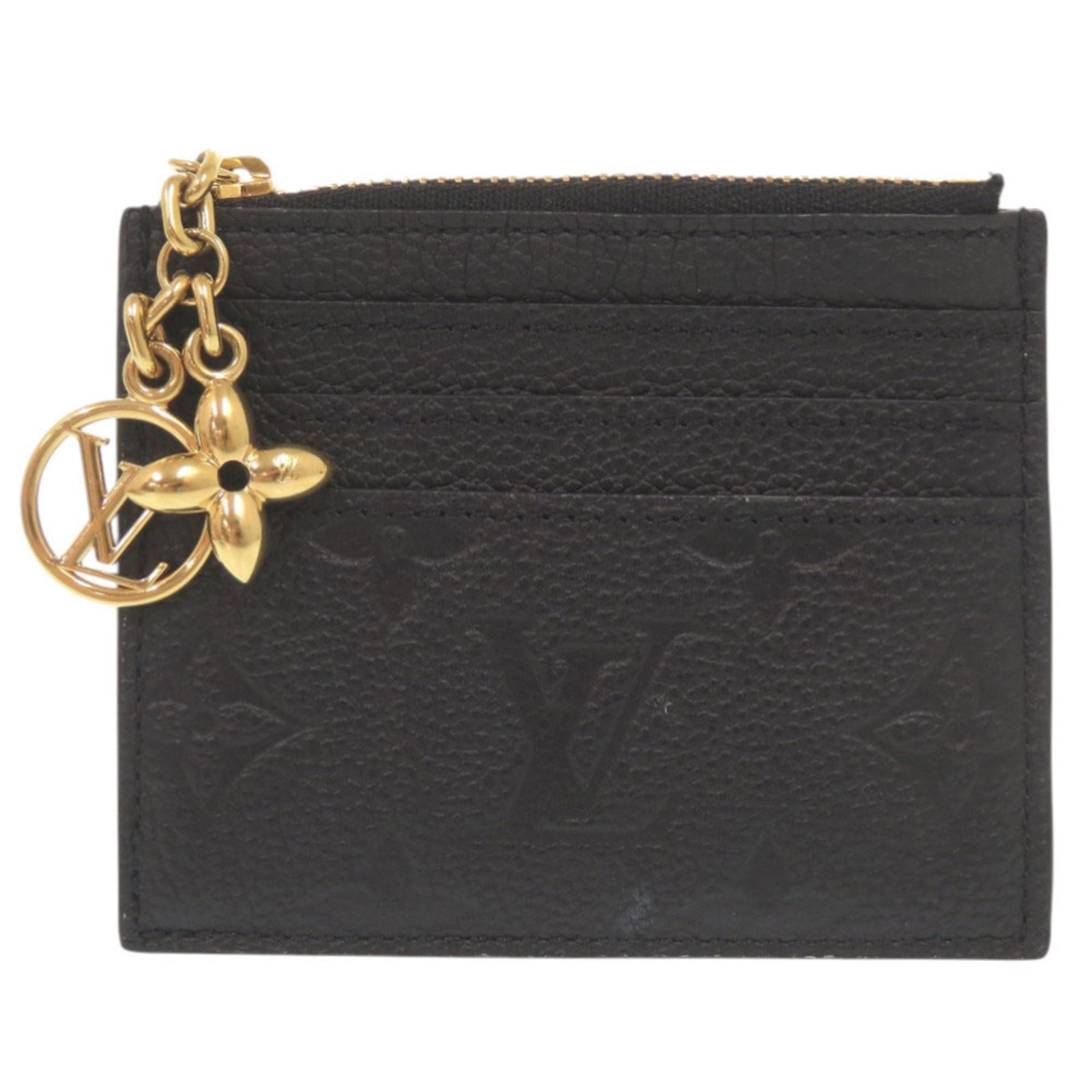 Monogram Empreinte Case Card Louis Vuitton: Monogram Empreinte Case Card Louis Vuitton Monogram Empreinte Case Card Louis Vuitton features the iconic Louis Vuitton monogram Empreinte design, a signature pattern of interlocking "M" shapes. Made