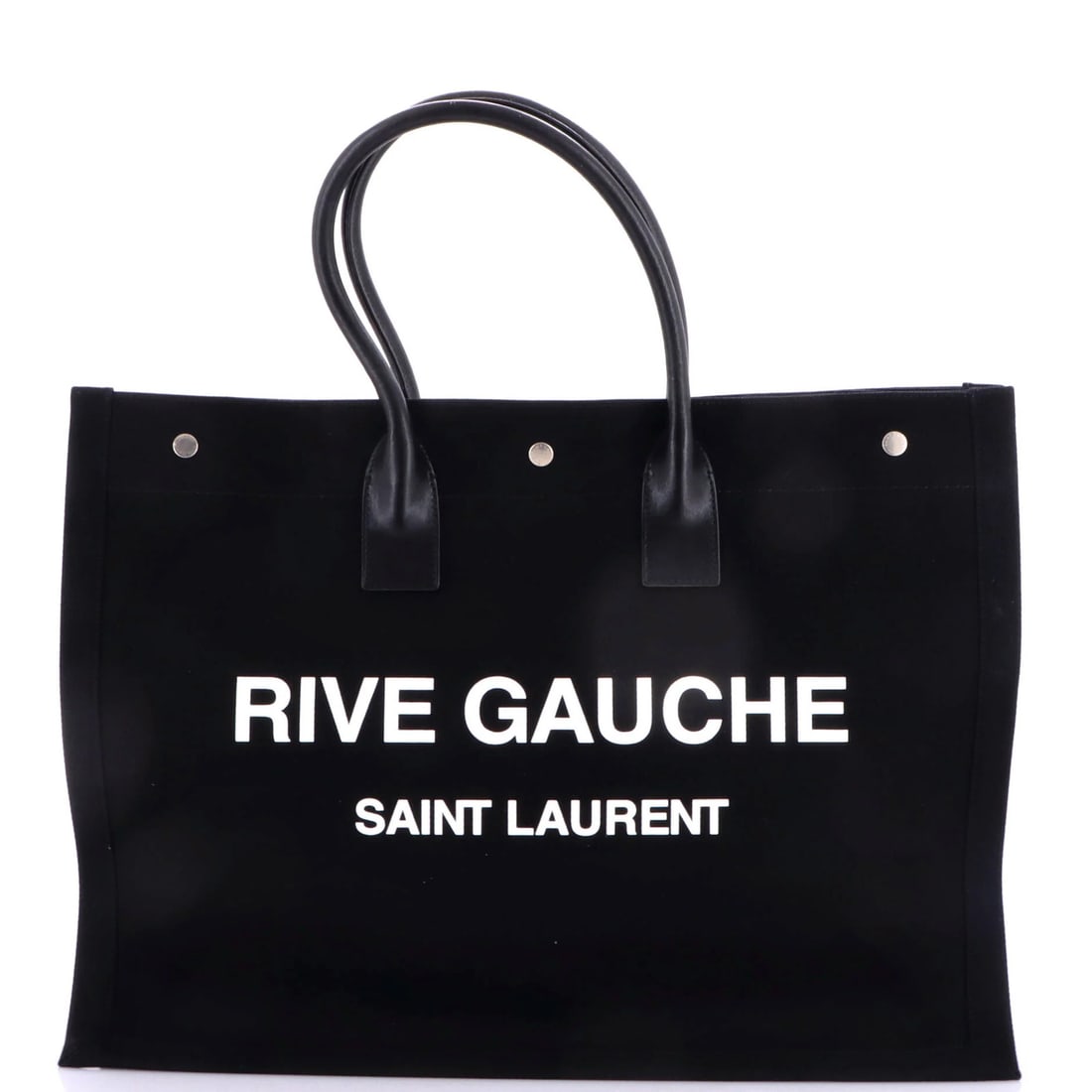 Rive Gauche Shopper Large Saint Laurent Tote Canvas (1 of 6)