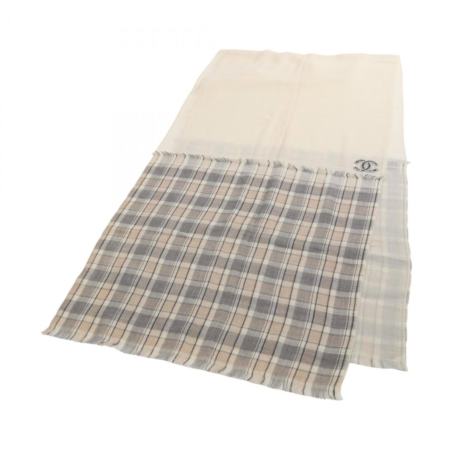 Cashmere Stole By Chanel (1 of 5)
