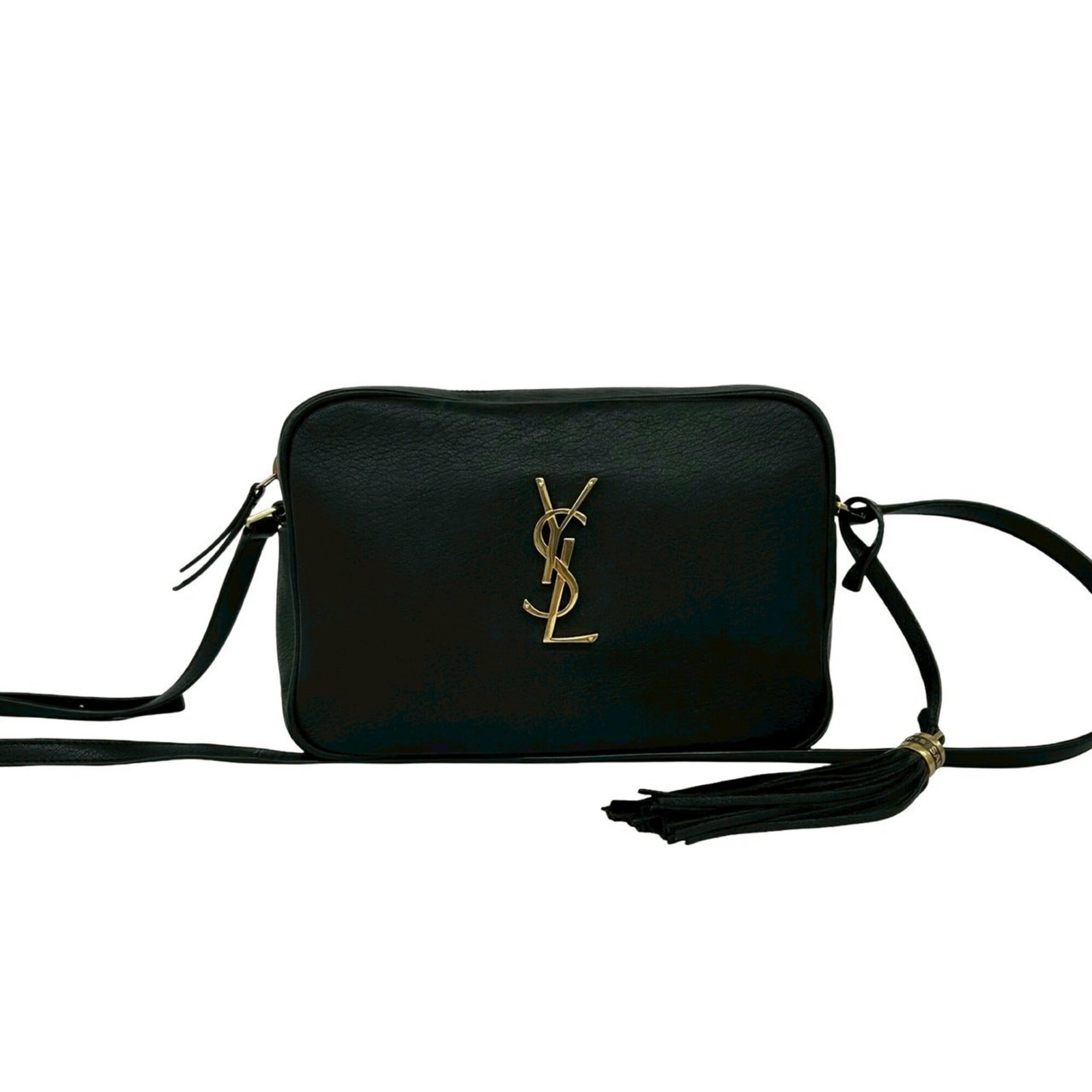 Laurent Pochette Leather Saint Bag Shoulder (1 of 10)