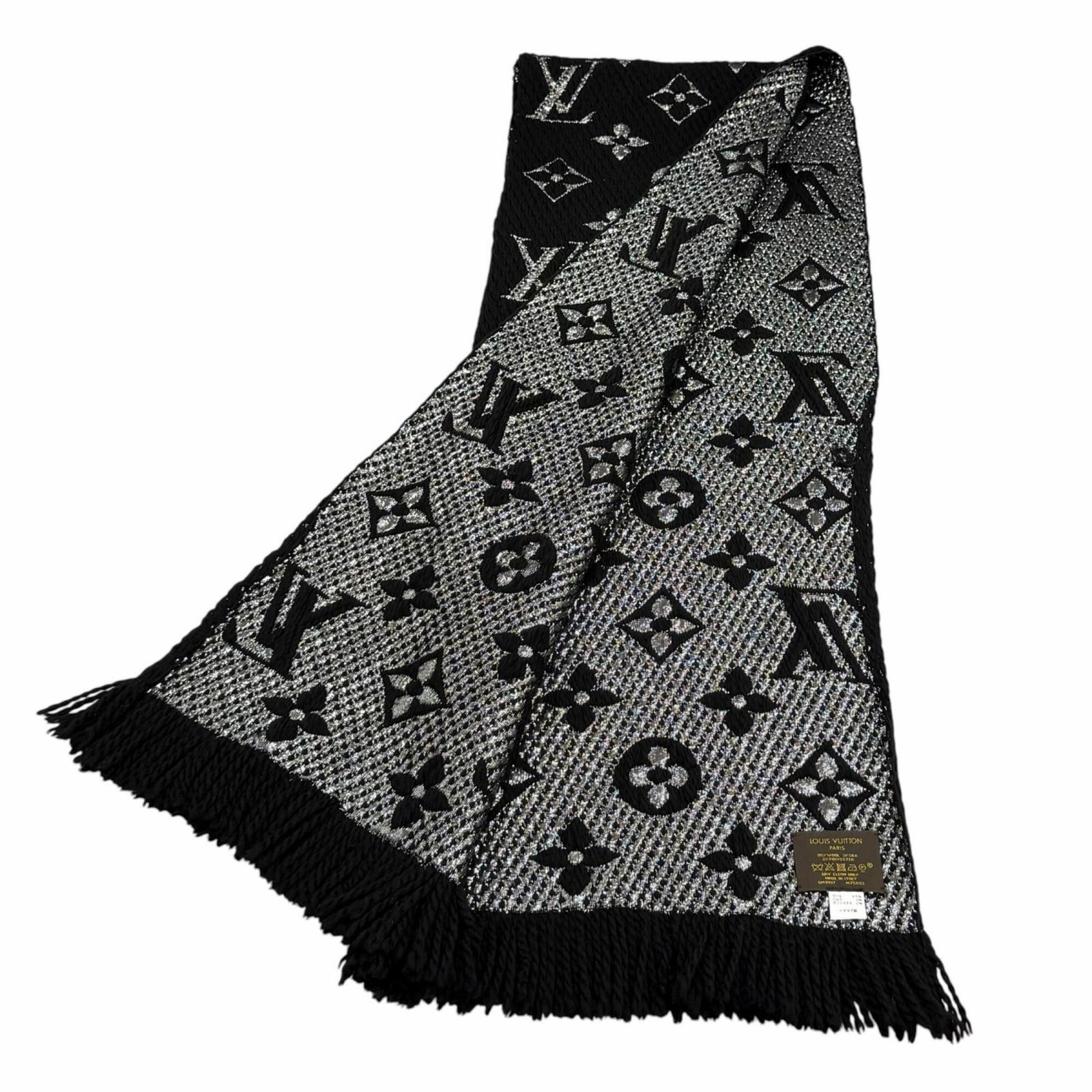 Silk Wool Polyester Stole Louis Vuitton - 2