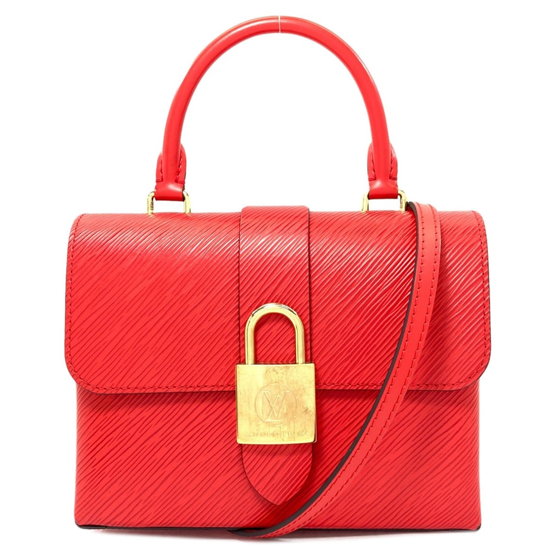 Rocky Bb Handbag Epi Leather Louis Vuitton M53239: Rocky Bb Handbag Epi Leather Louis Vuitton M53239 Item Specifics: Brand: LOUIS VUITTON Style: Handbag Color: Red Type: Handbag Exterior Color: Red Exterior Material: Epi Leather Product Disclaimer: