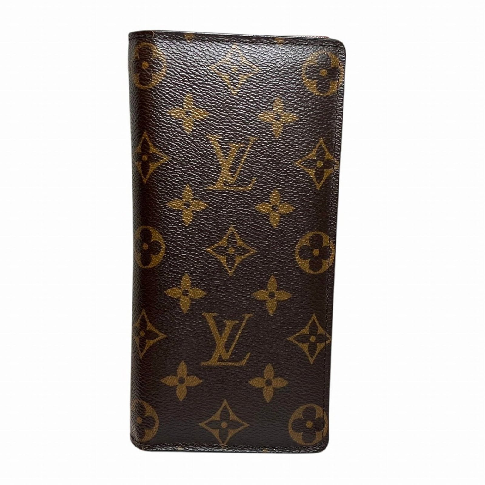 Louis Vuitton Coin Purse/ Coin Case Pvc: Louis Vuitton Coin Purse/ Coin Case Pvc Brown Louis Vuitton Coin Purse/ Coin Case made from PVC, measuring 19cm x 10cm x 2.5cm. This compact coin purse features a classic design and a sturdy