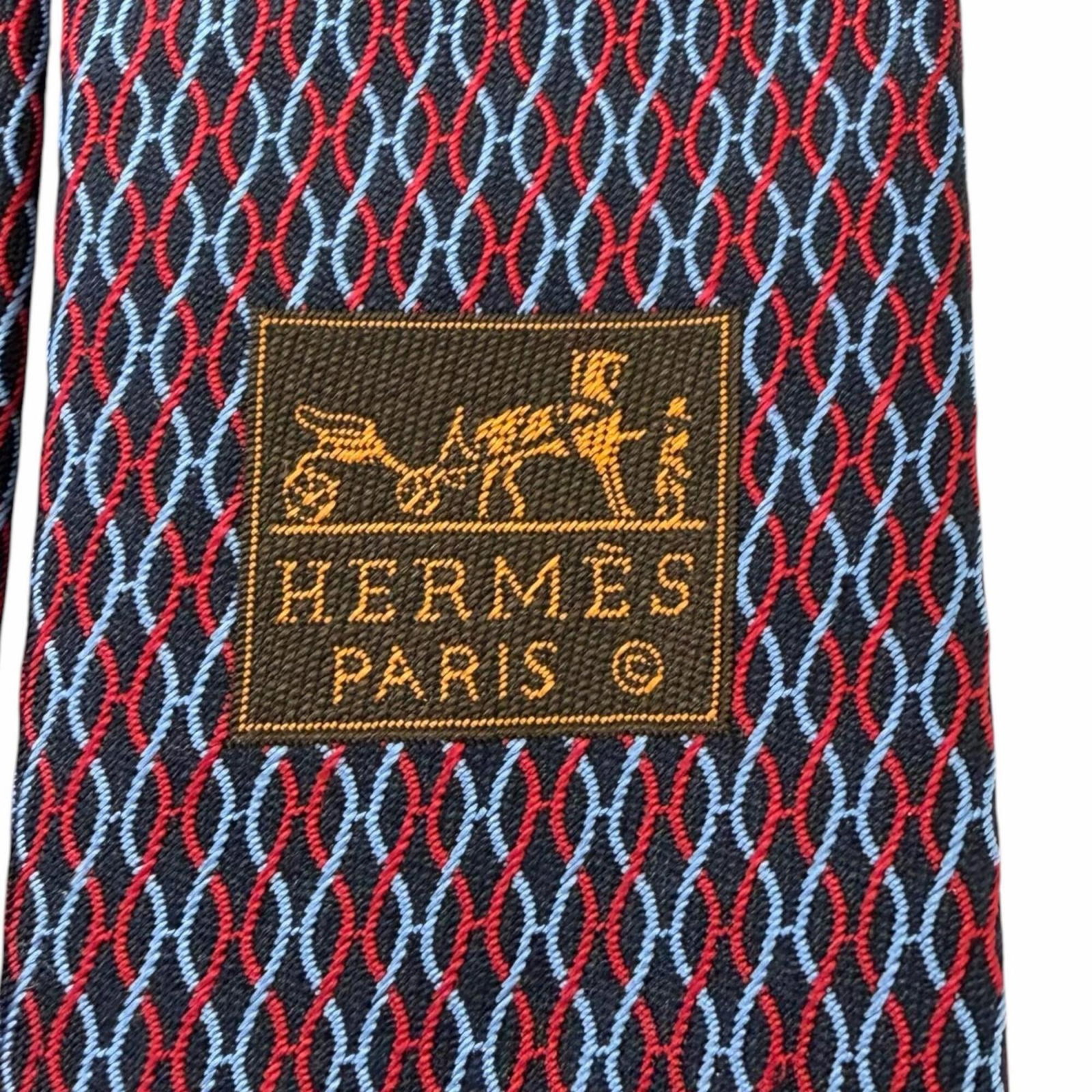 Silk Cravat Hermes - 6