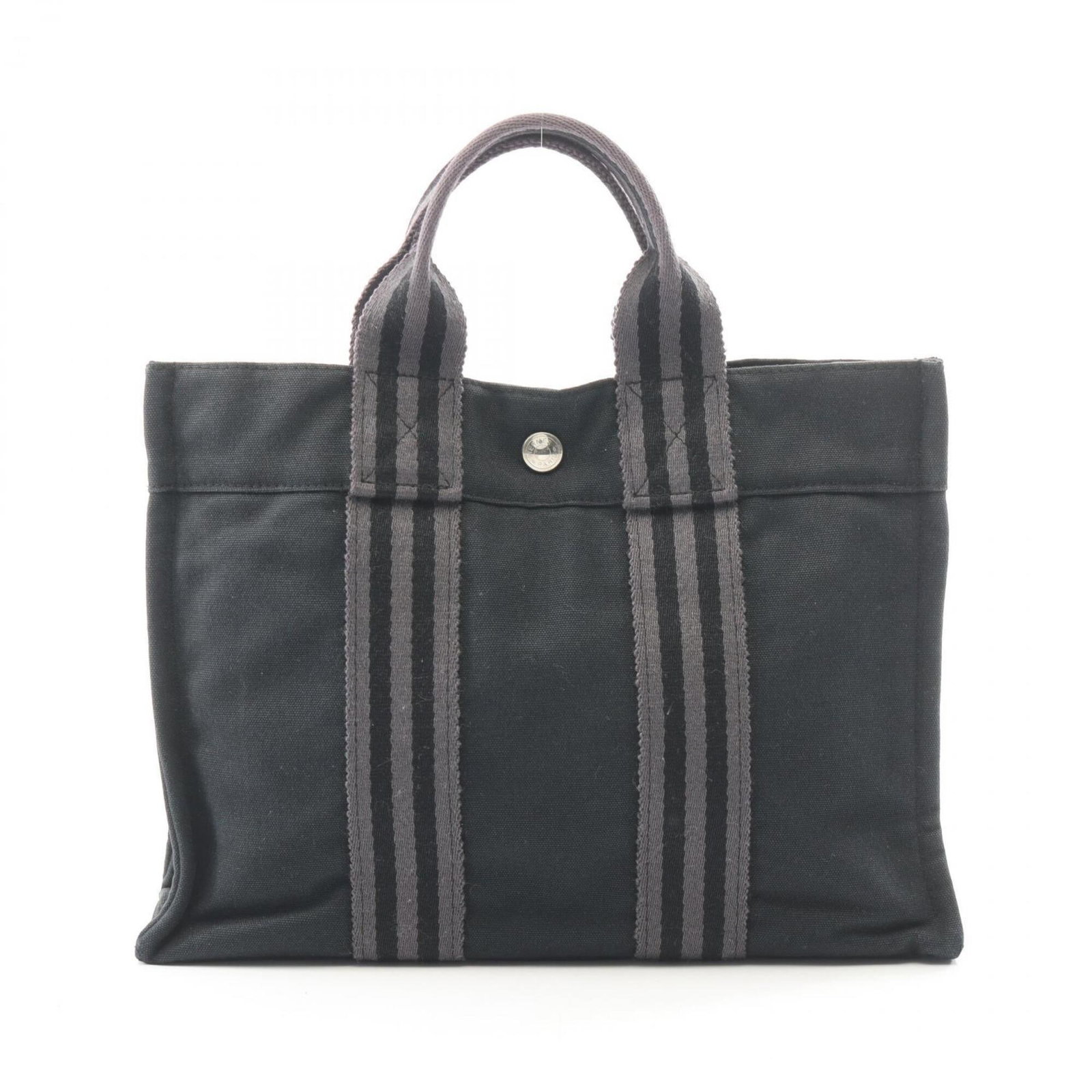 Handbag Tote Bag Canvas Hermes: Handbag Tote Bag Canvas Hermes Canvas Hermes Handbag Tote Bag: A sleek and versatile tote bag made from high-quality canvas, featuring a timeless black and gray color combination. Measuring 23cm x 30c