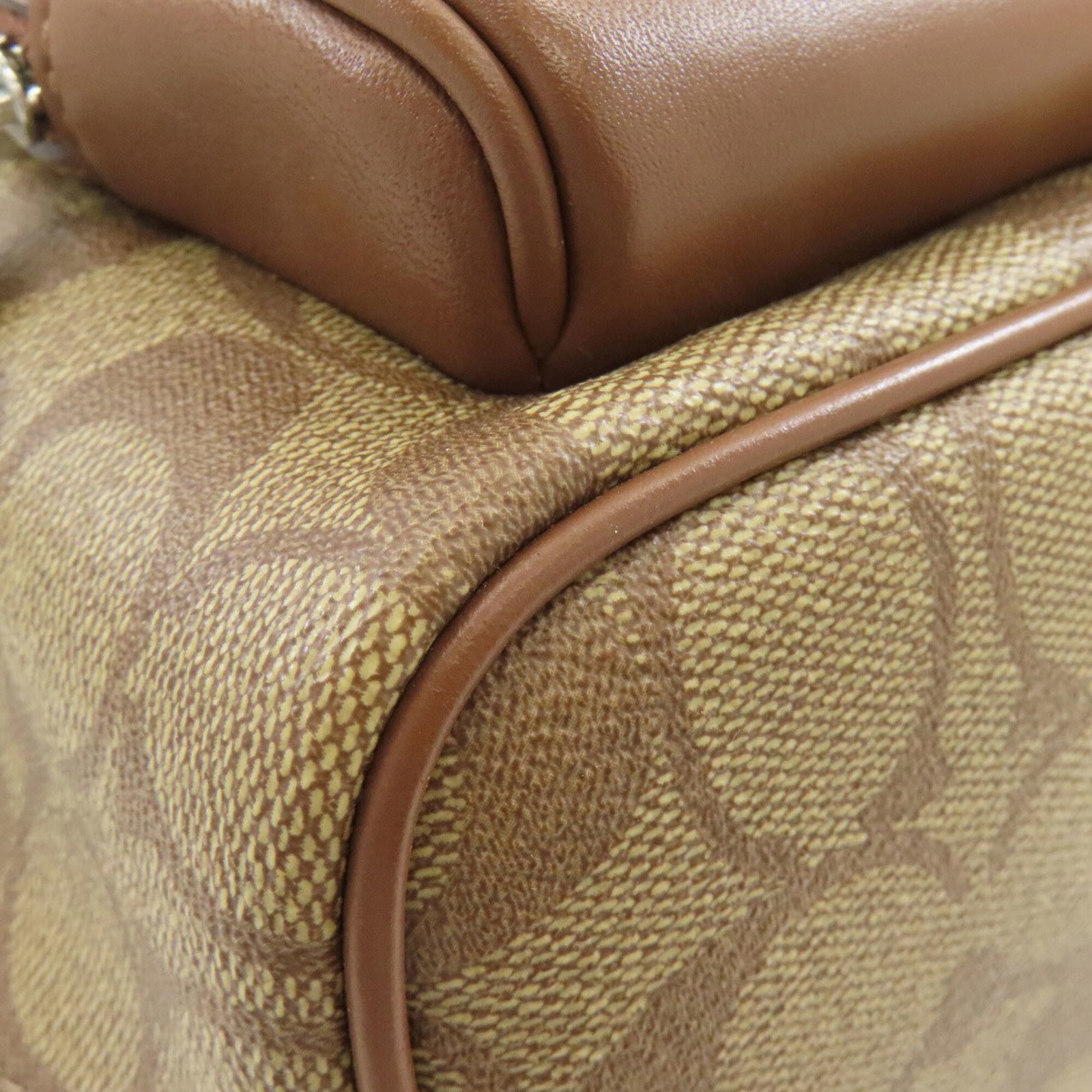 Pvc leather backpack coach - 17