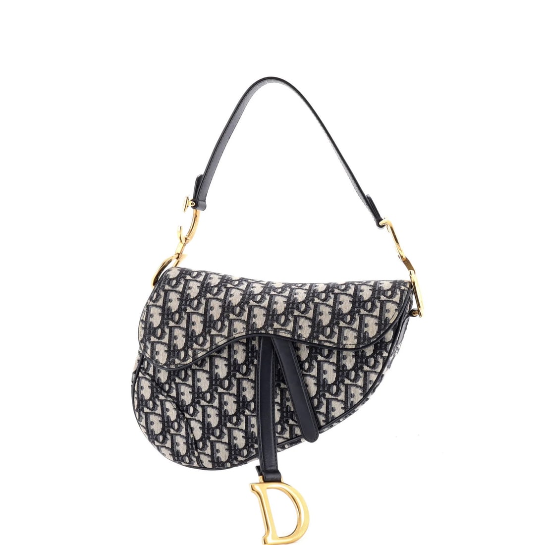 Canvas Oblique Medium Saddle Handbag Dior Christian: Canvas Oblique Medium Saddle Handbag Dior Christian Canvas Oblique Medium Saddle Handbag Dior Christian - A stylish and versatile shoulder bag with a classic oblique design, featuring a blue canvas ex