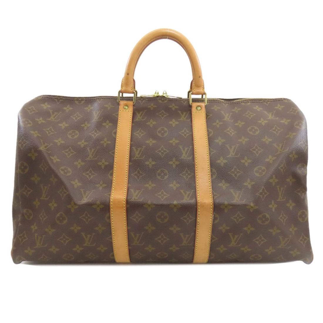 M41416 Louis Vuitton Kiepol 50 Boston Bag Monogram Canvas (1 of 20)