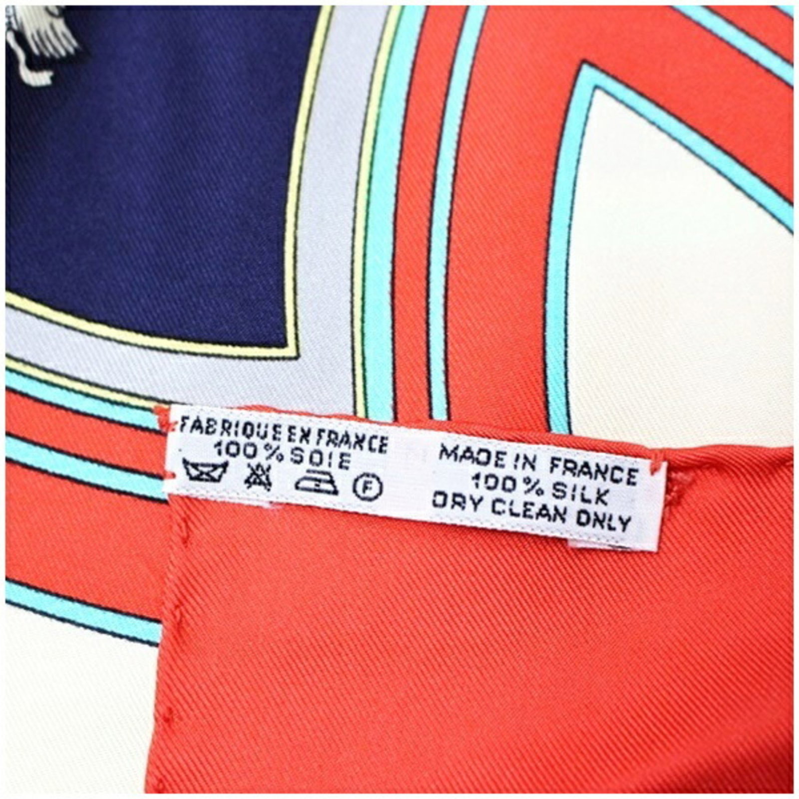 Silk Hermes Scarf - 5
