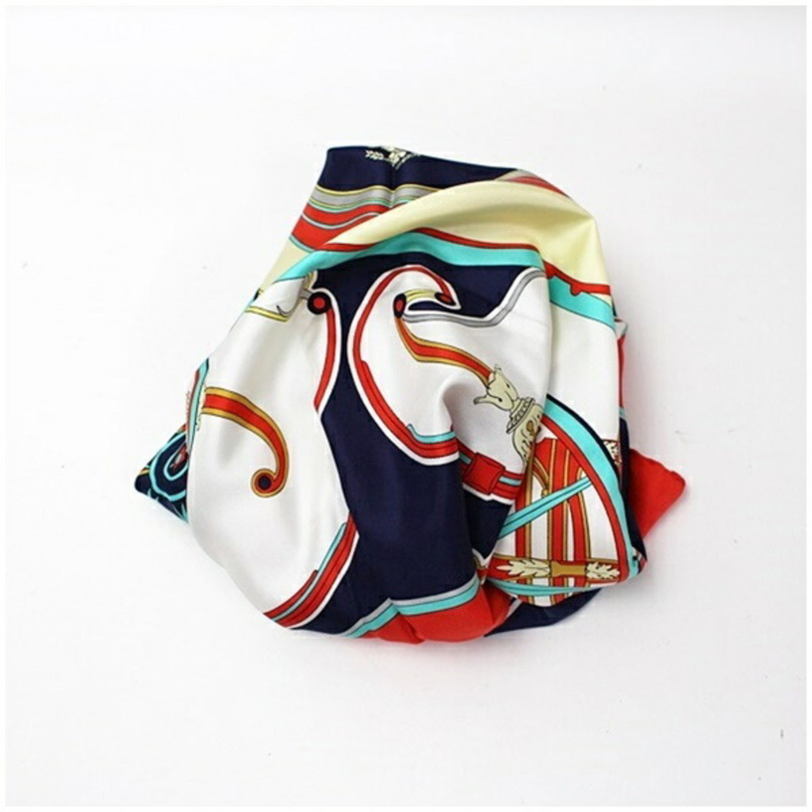 Silk Hermes Scarf - 7
