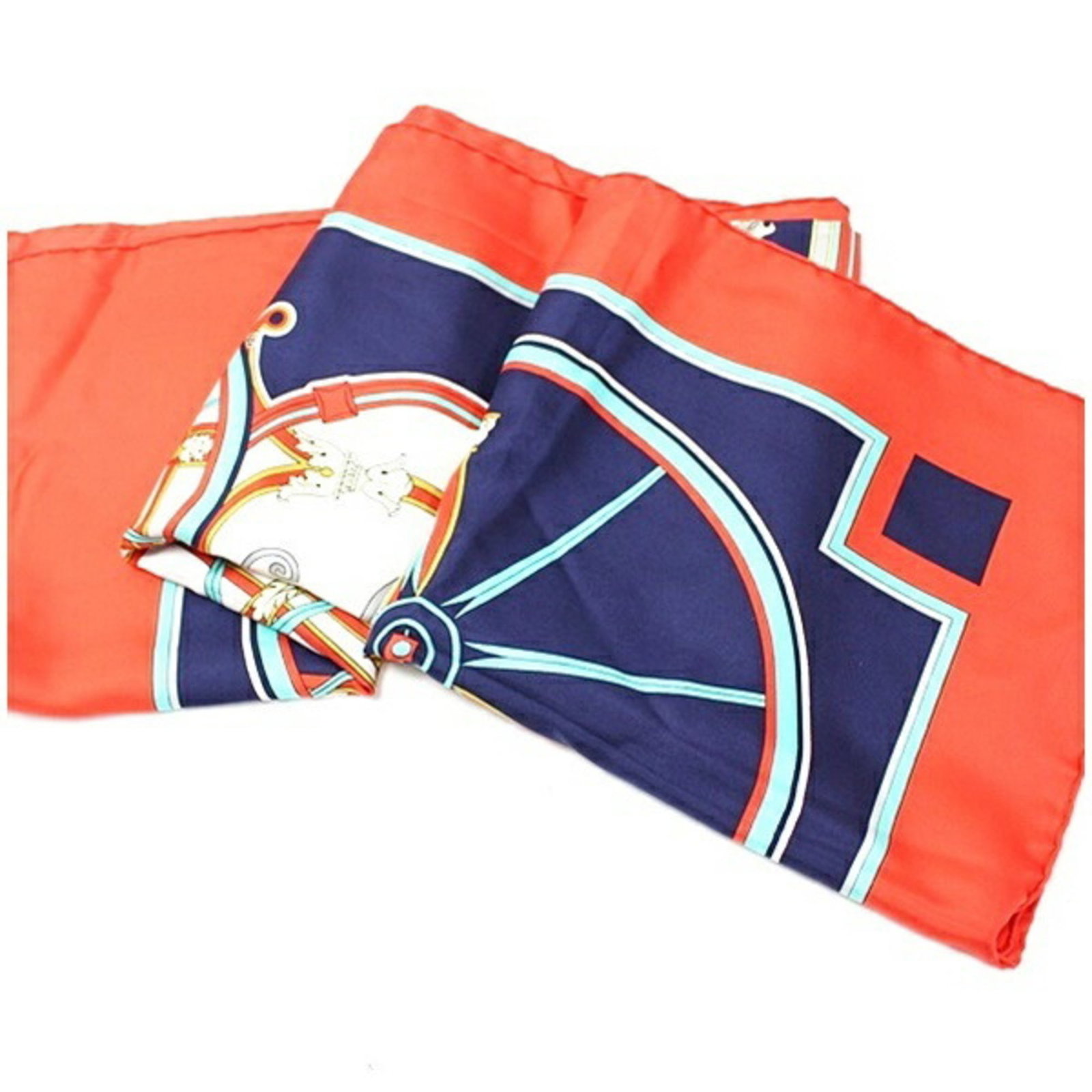 Silk Hermes Scarf - 8