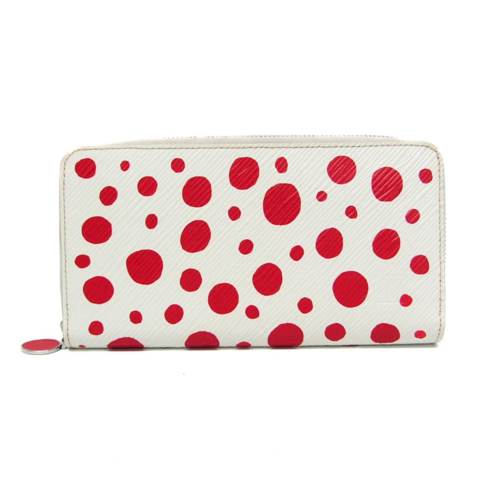 Louis Vuitton Long Wallet (Bi-Fold) Epi Leather: Louis Vuitton Long Wallet (Bi-Fold) Epi Leather The Louis Vuitton Long Wallet (Bi-Fold) Epi Leather features a striking red color and white zipper closure, making it a bold and eye-catching accessory.