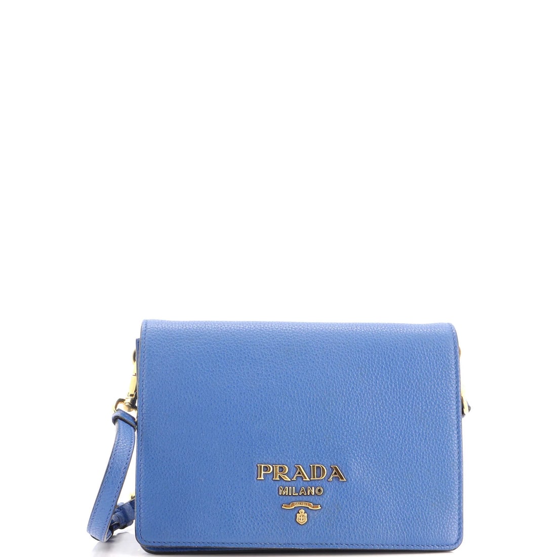 Vitello Daino Small Flap Crossbody Bag Prada: Vitello Daino Small Flap Crossbody Bag Prada Vitello Daino Small Flap Crossbody Bag Prada, a stylish and versatile accessory, boasts a sleek blue exterior made from high-quality leather. The bag featu