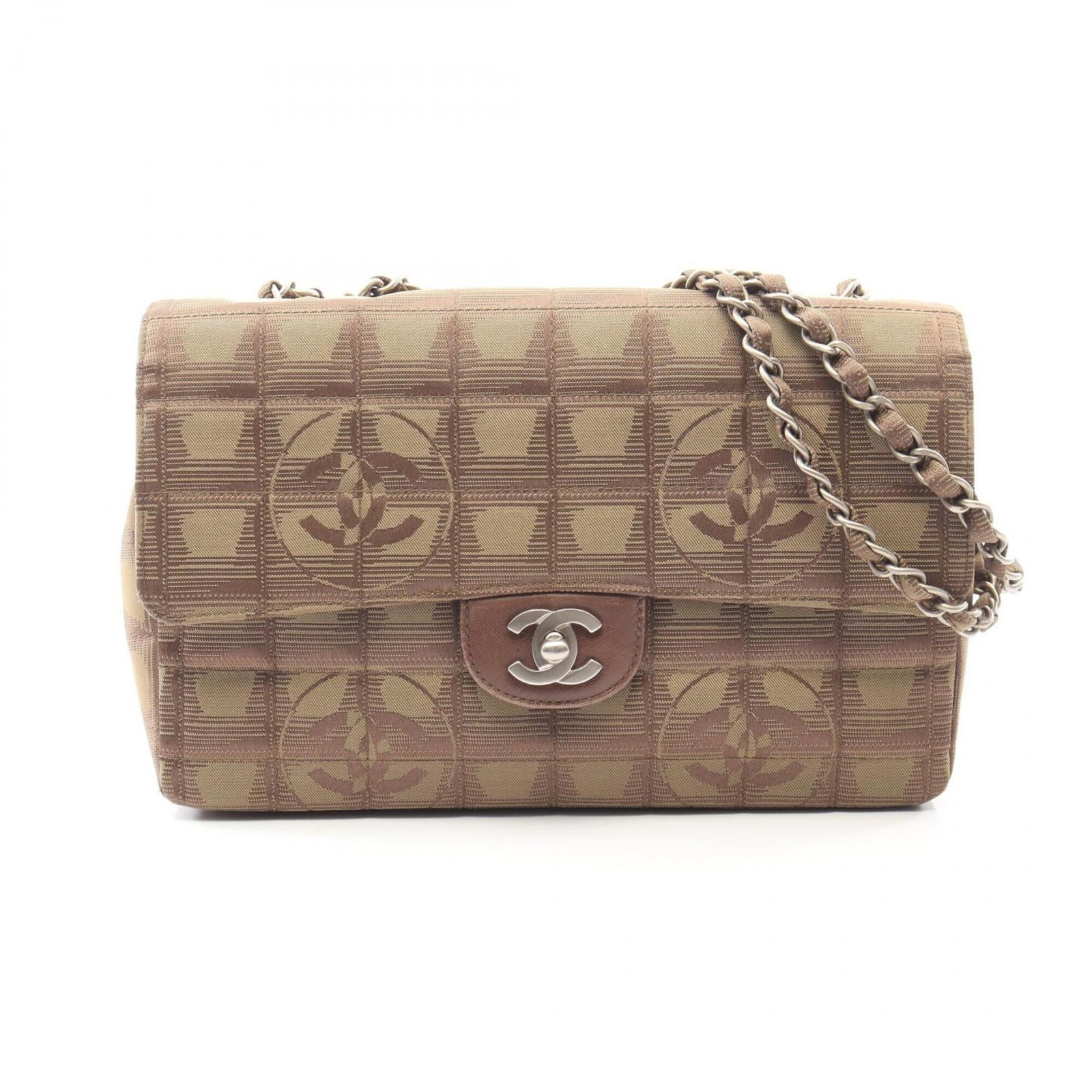 Shoulder Bag Leather Handbag Chanel: Shoulder Bag Leather Handbag Chanel Brown leather shoulder bag with a classic design, measuring 16cm x 25cm x 6cm. This Chanel handbag features high-quality leather construction and a timeless style t