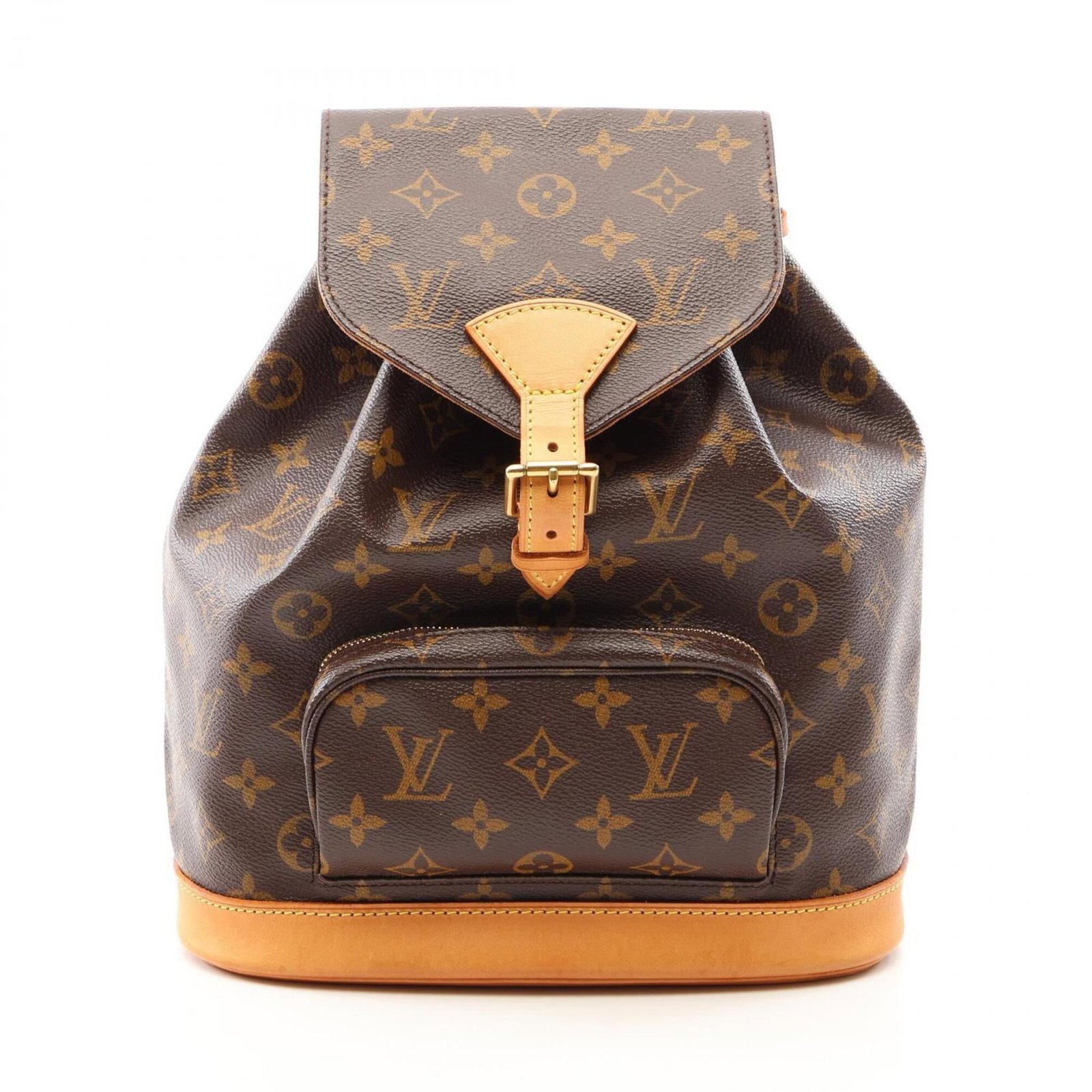 Vuitton Leather Handbag Backpack Pvc Louis: Vuitton Leather Handbag Backpack Pvc Louis Brown Louis Vuitton MPN M51136 PVC Leather Backpack Handbag measures 30cm x 25cm x 12cm. The bag features a combination of PVC and leather materials, with a