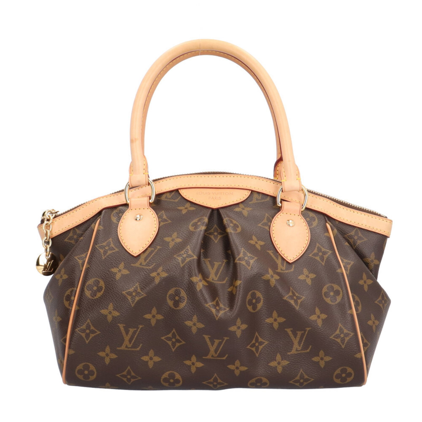 Louis Vuitton Monogram Handbag: Louis Vuitton Monogram Handbag Brown Louis Vuitton Monogram Handbag. Made in France, this casual, women's handbag features the iconic Monogram pattern and a sturdy zipper closure. Weighing 605g, its 2
