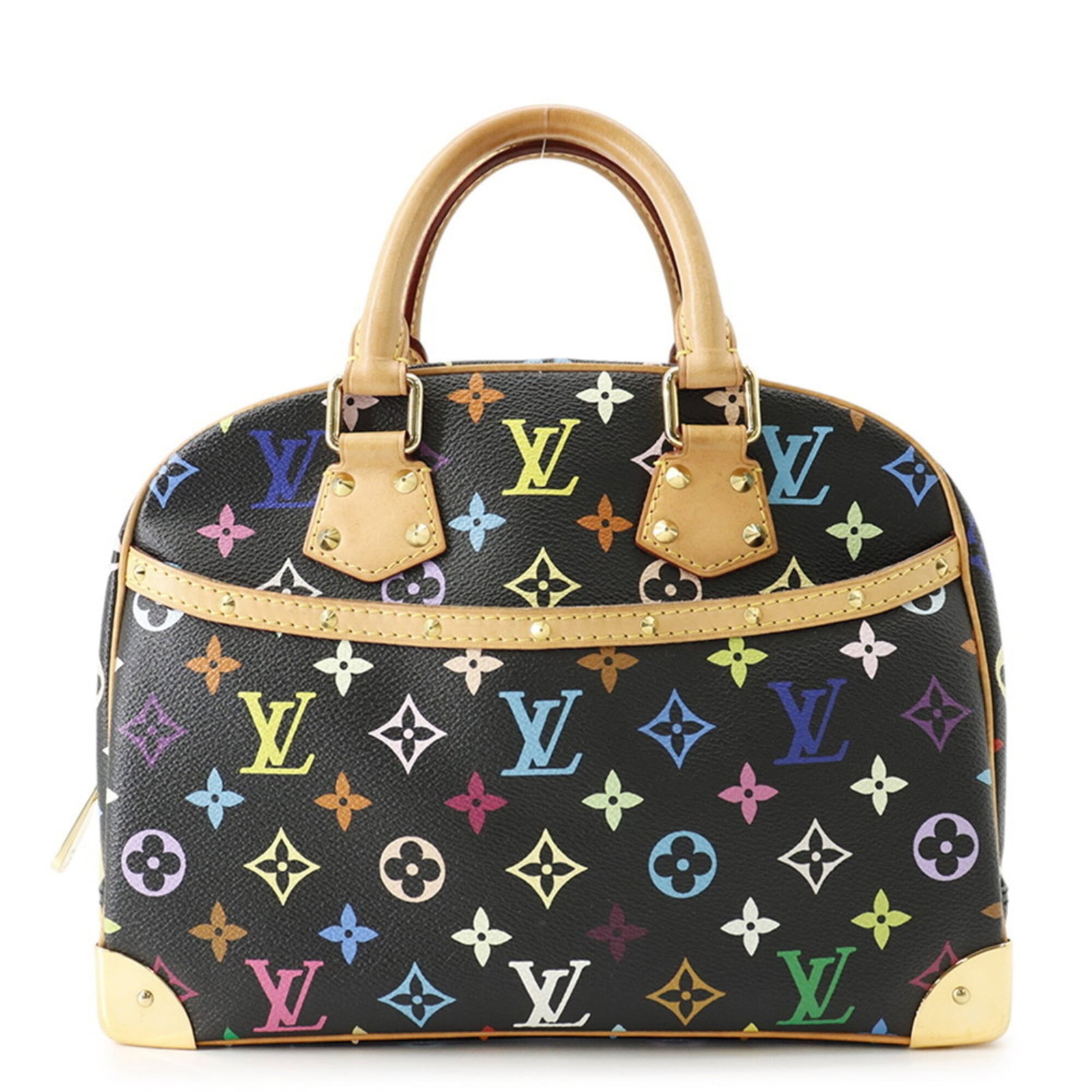 Handbag Louis Vuitton Monogram Multicolore: Handbag Louis Vuitton Monogram Multicolore The Louis Vuitton Monogram Multicolore handbag boasts a striking combination of beige, black, and noir hues, perfectly captured in the iconic monogram
