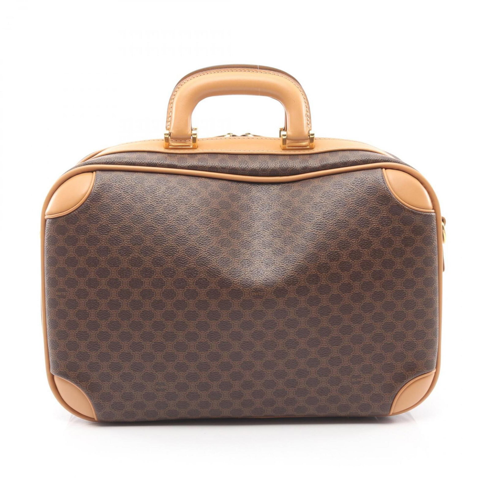 Canvas Leather Coated Handbag Briefcase: Canvas Leather Coated Handbag Briefcase Canvas Leather Coated Handbag Briefcase - A stylish and versatile accessory, this briefcase features a unique combination of coated canvas and leather, offering