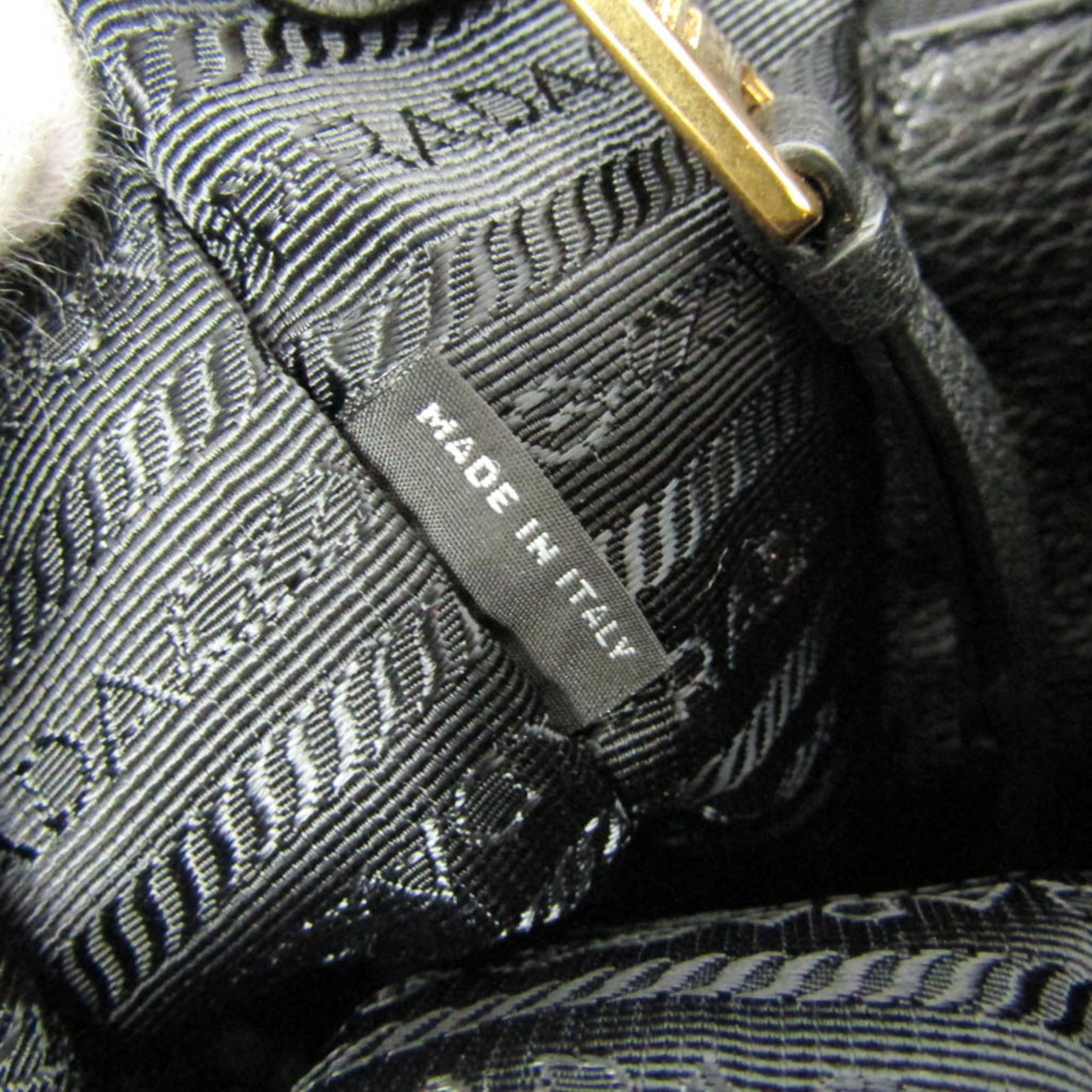 Backpack Leather Prada - 12