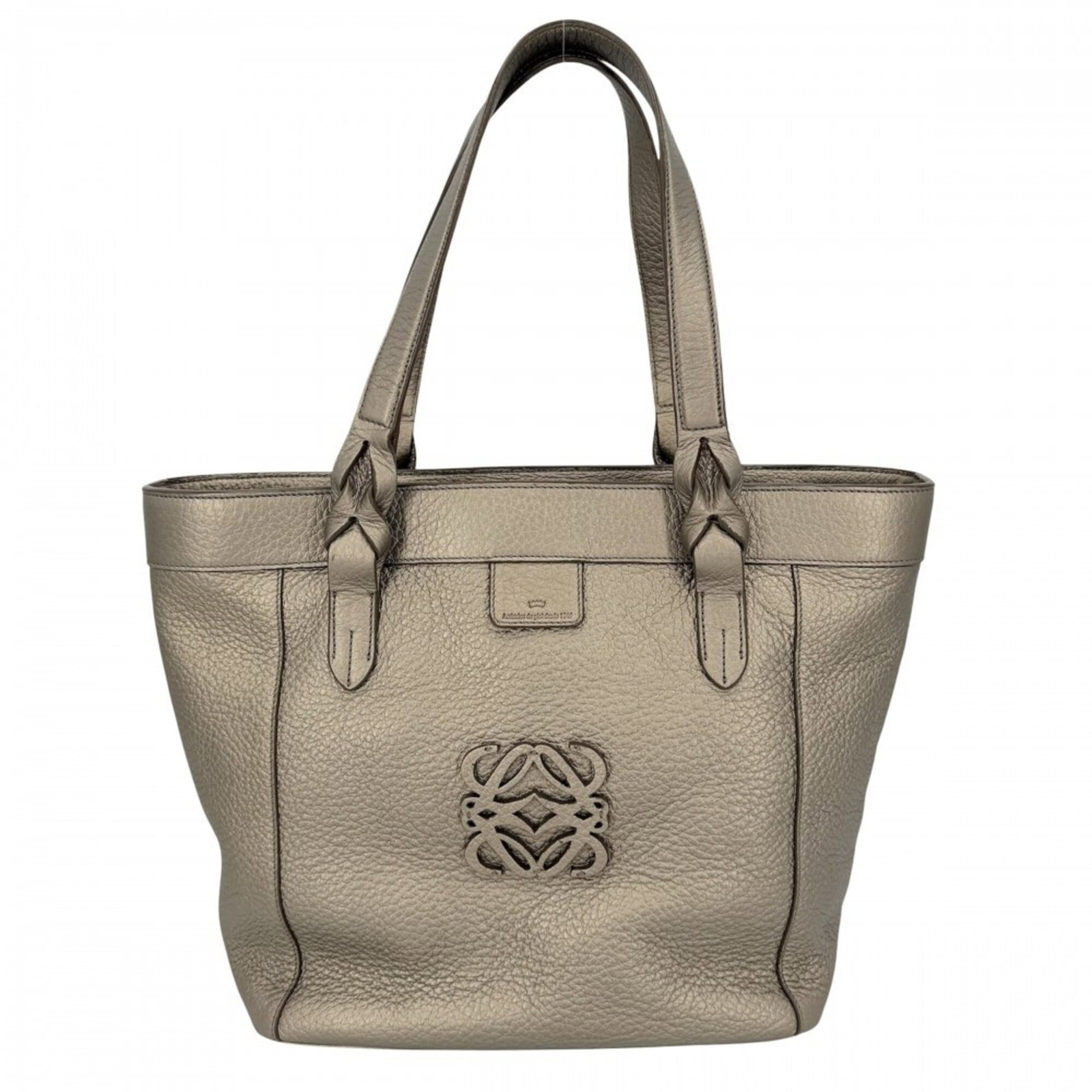Loewe Tote Bag Leather Handbag: Loewe Tote Bag Leather Handbag Loewe Tote Bag Leather Handbag, 24cm x 25cm x 14cm, features a classic design with premium leather construction. The gold color adds a touch of sophistication, while the