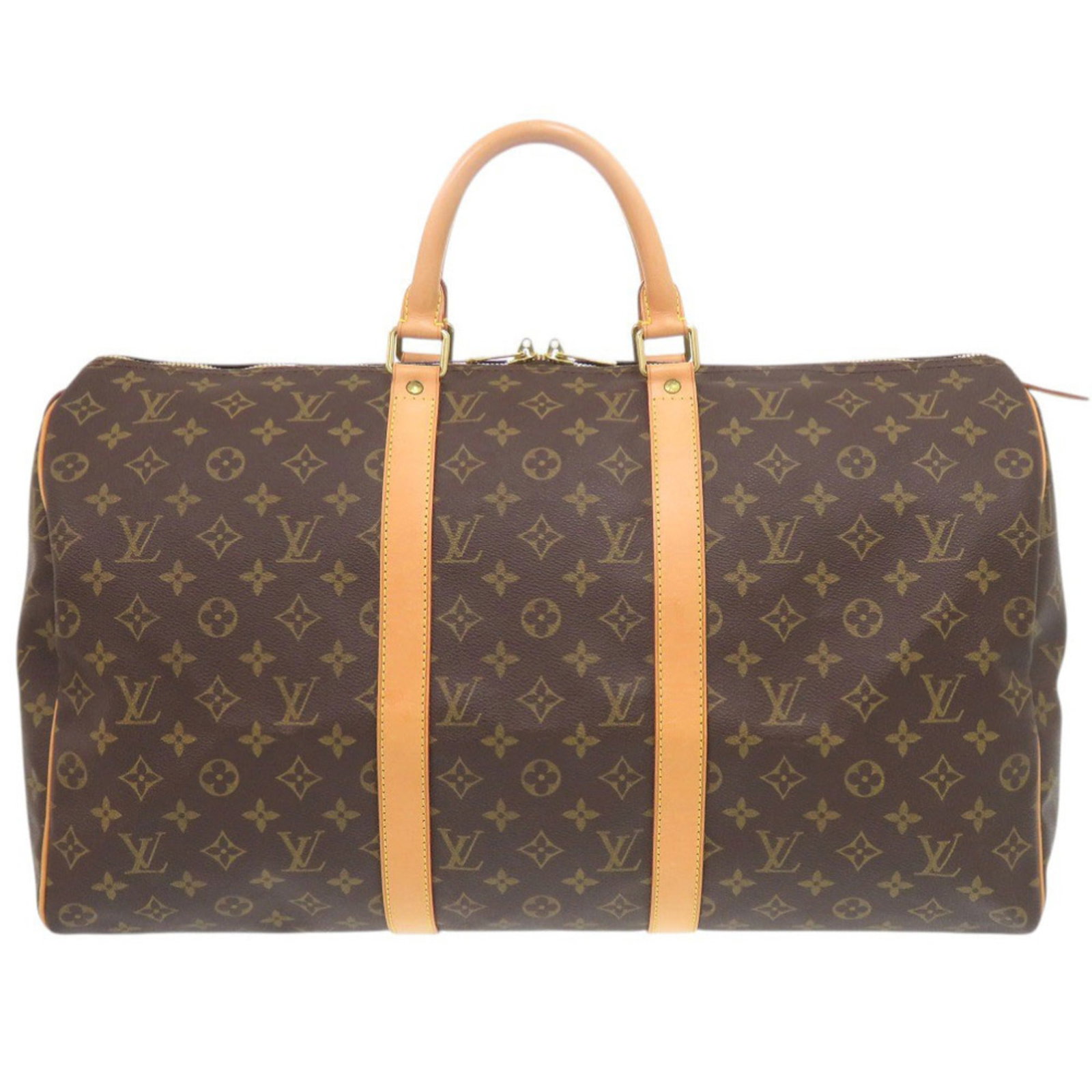 Vuitton Monogram Bag Louis Boston: Vuitton Monogram Bag Louis Boston The Louis Vuitton Monogram Bag Louis Boston is a classic design featuring the iconic monogram pattern in rich brown color. Measuring 27cm x 50cm x 22cm, this stylish