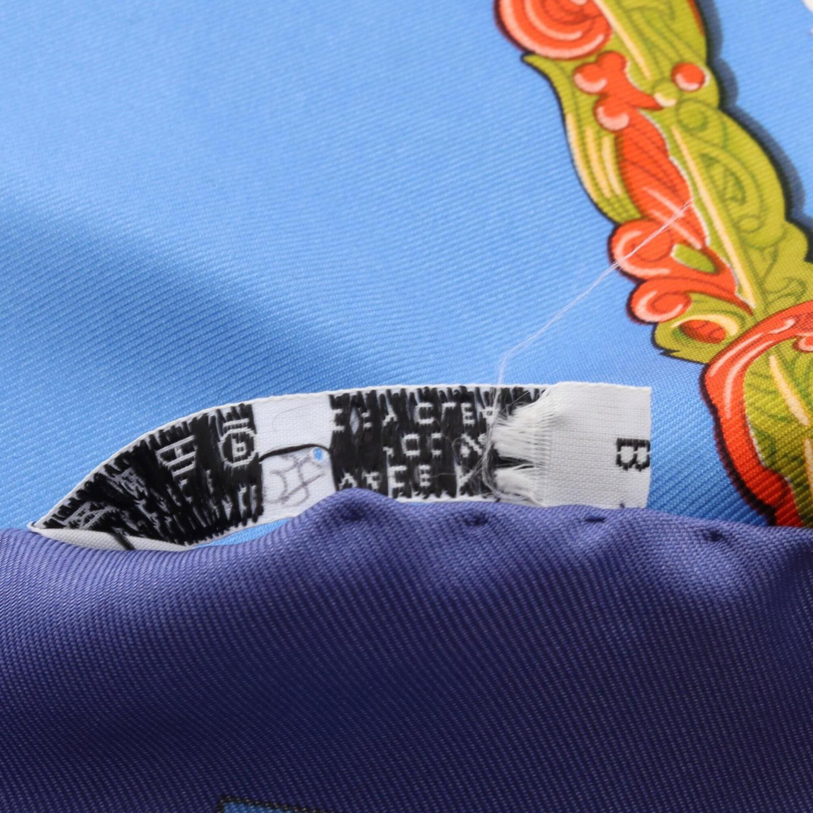 Silk Hermes Scarf - 4