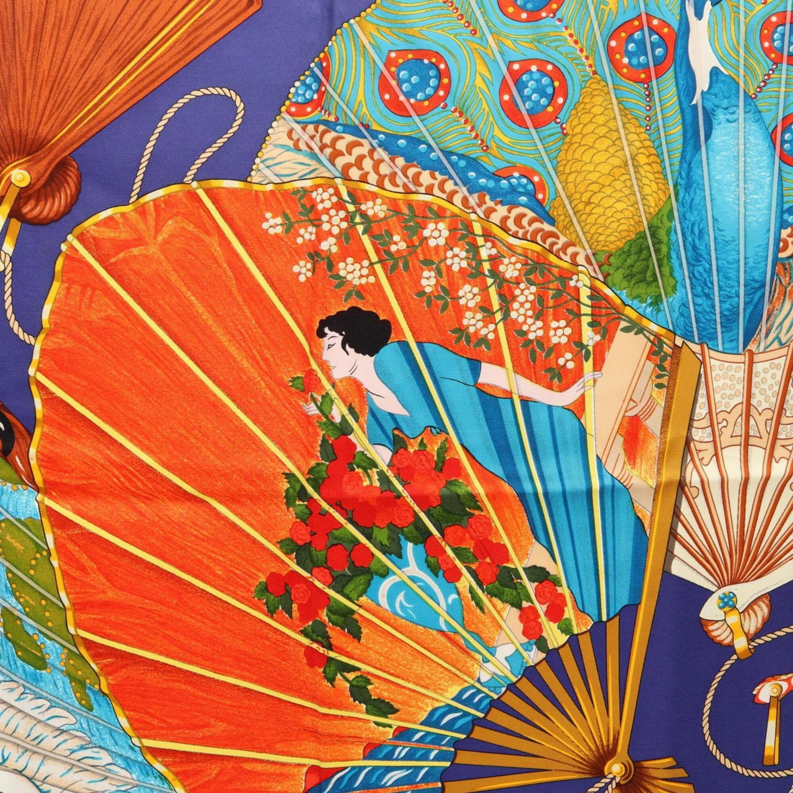 Silk Hermes Scarf - 5