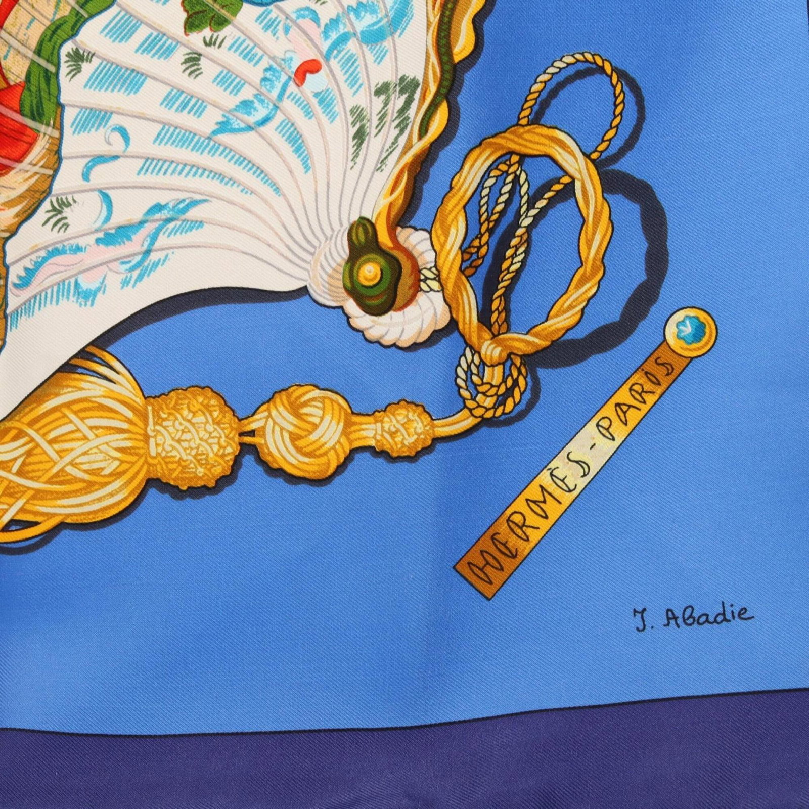 Silk Hermes Scarf - 6