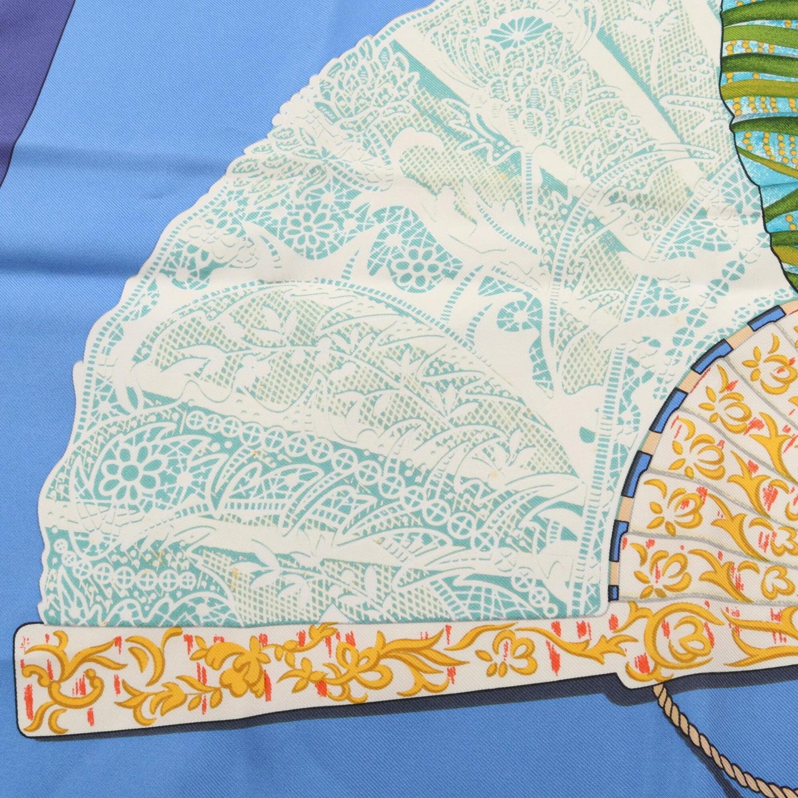 Silk Hermes Scarf - 8
