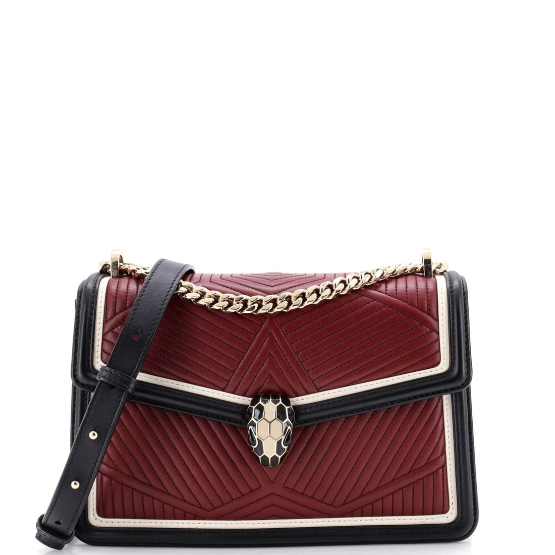 Serpenti Forever Small Quilted Leather Bag Bvlgari Shoulder: Serpenti Forever Small Quilted Leather Bag Bvlgari Shoulder Bvlgari's Serpenti Forever Small Quilted Leather Bag is a stylish and sophisticated accessory. This cross body bag features quilted