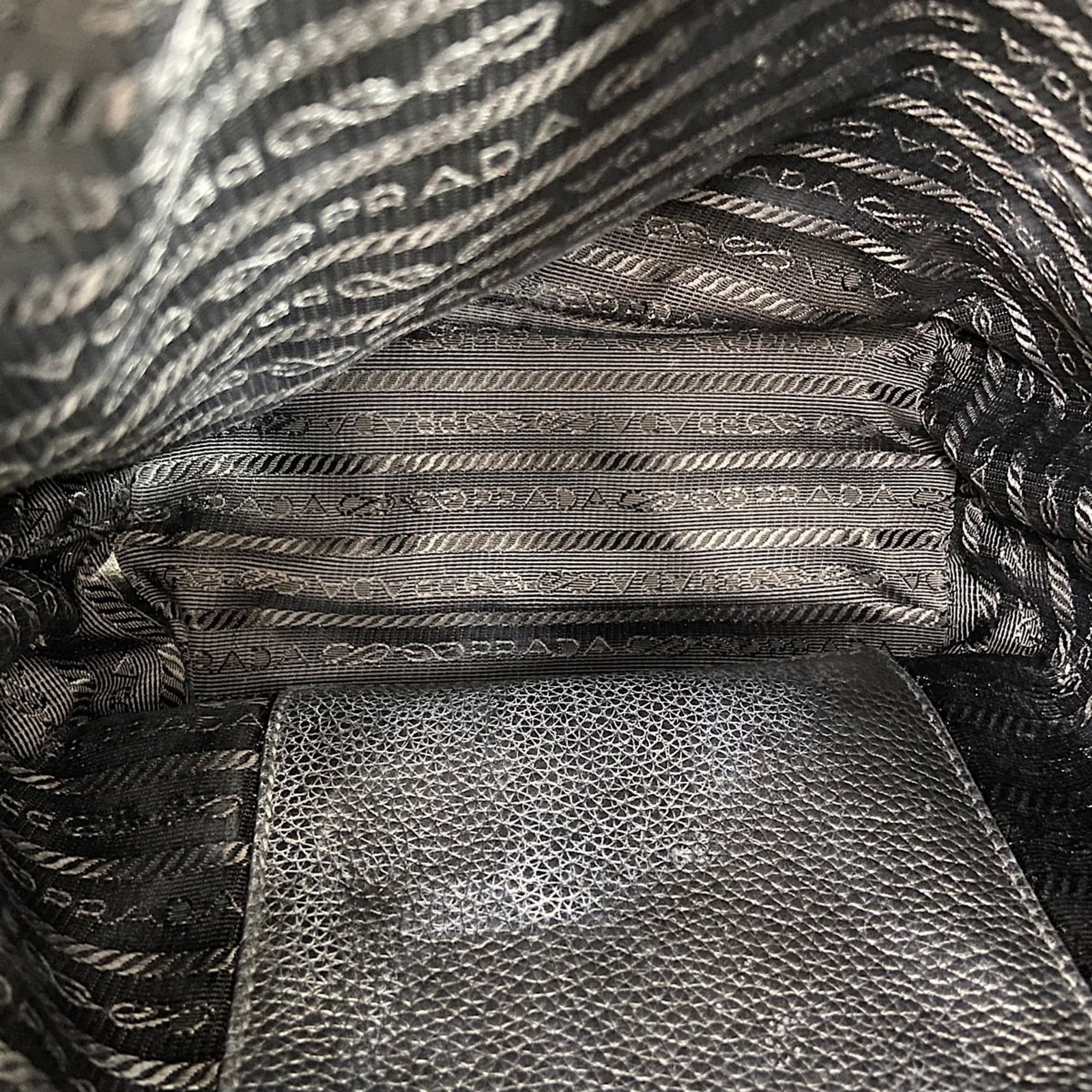 Handbag Leather Prada - 11