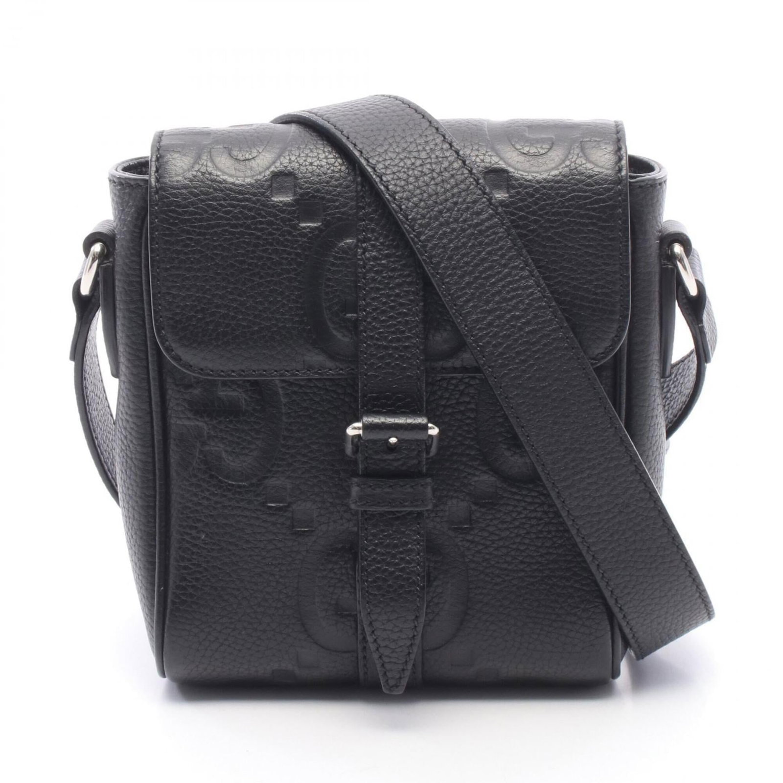 Handbag Leather Messenger Bag Shoulder Bag Gucci: Handbag Leather Messenger Bag Shoulder Bag Gucci This Gucci leather messenger bag features a sleek black design with a classic shoulder bag style. Made from high-quality leather, it measures 19cm x 14