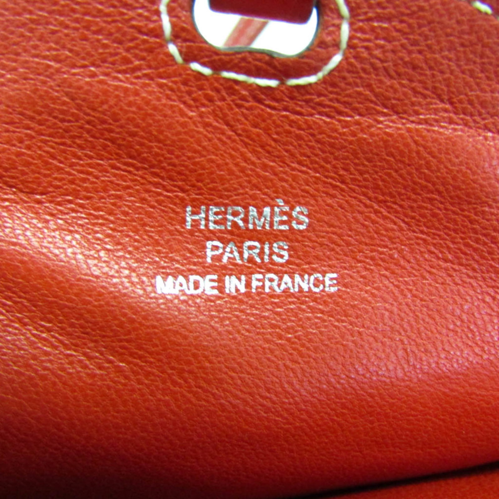 Leather pouch chevre Hermes - 10