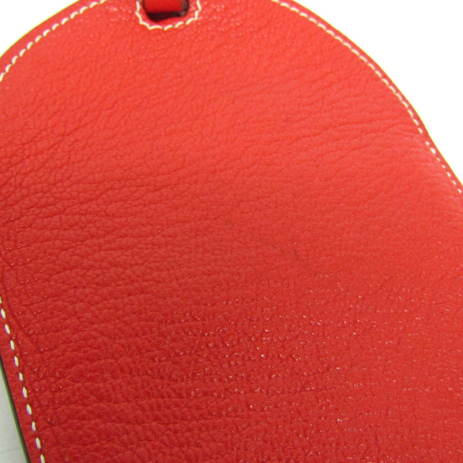 Leather pouch chevre Hermes - 6
