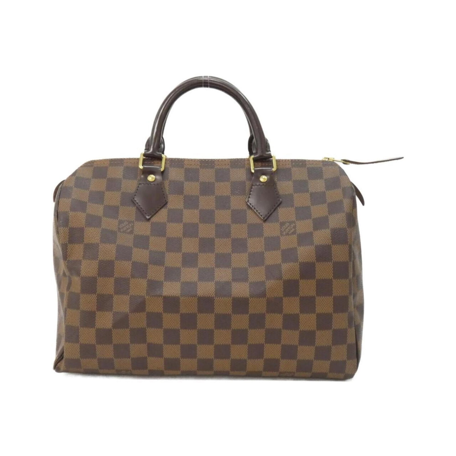 Louis Vuitton Boston Bag Coated Canvas: Louis Vuitton Boston Bag Coated Canvas Coated canvas construction provides a durable and stylish exterior, while the Ebene color offers a sophisticated and timeless look. The gold hardware adds a