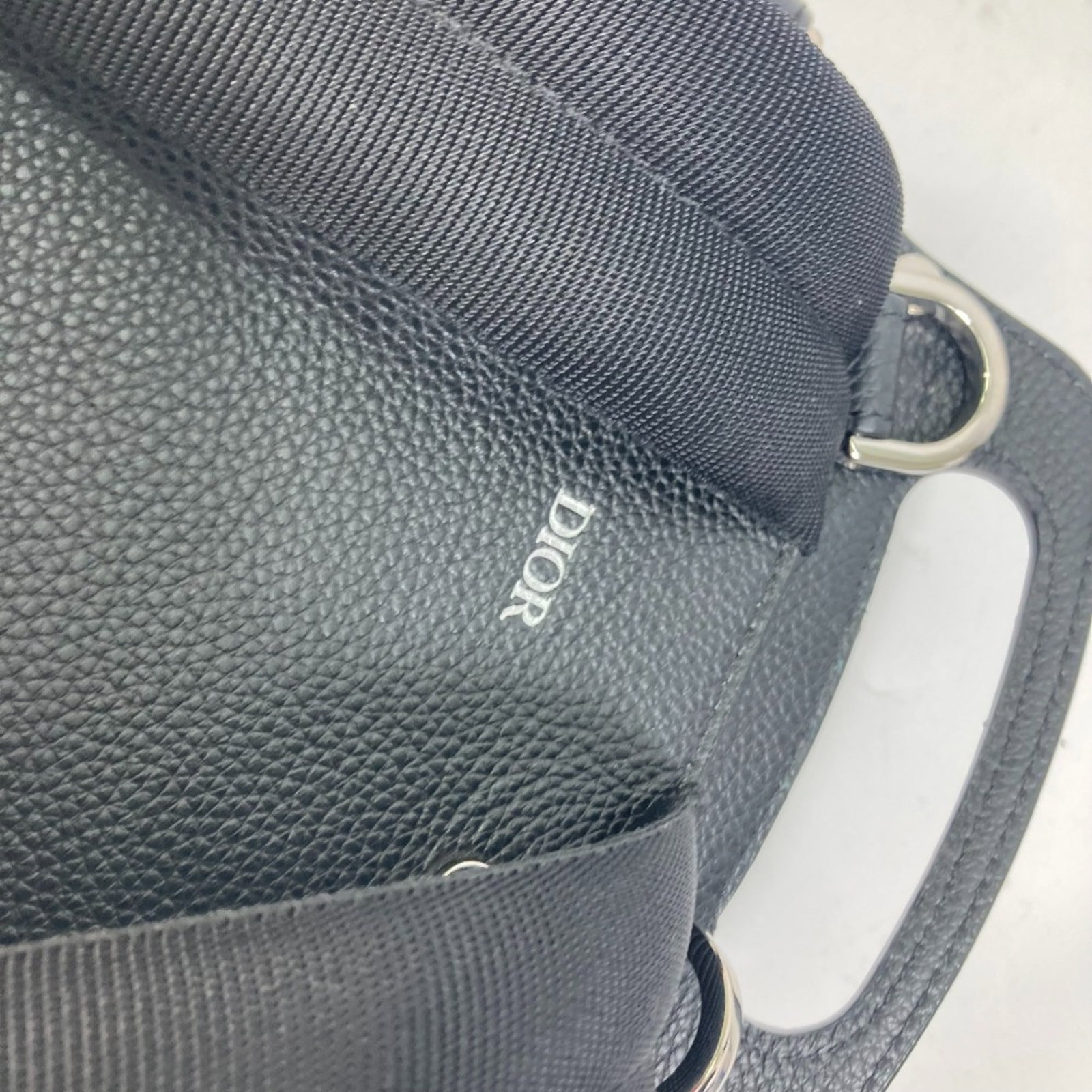 Christian Dior Leather Backpack - 12