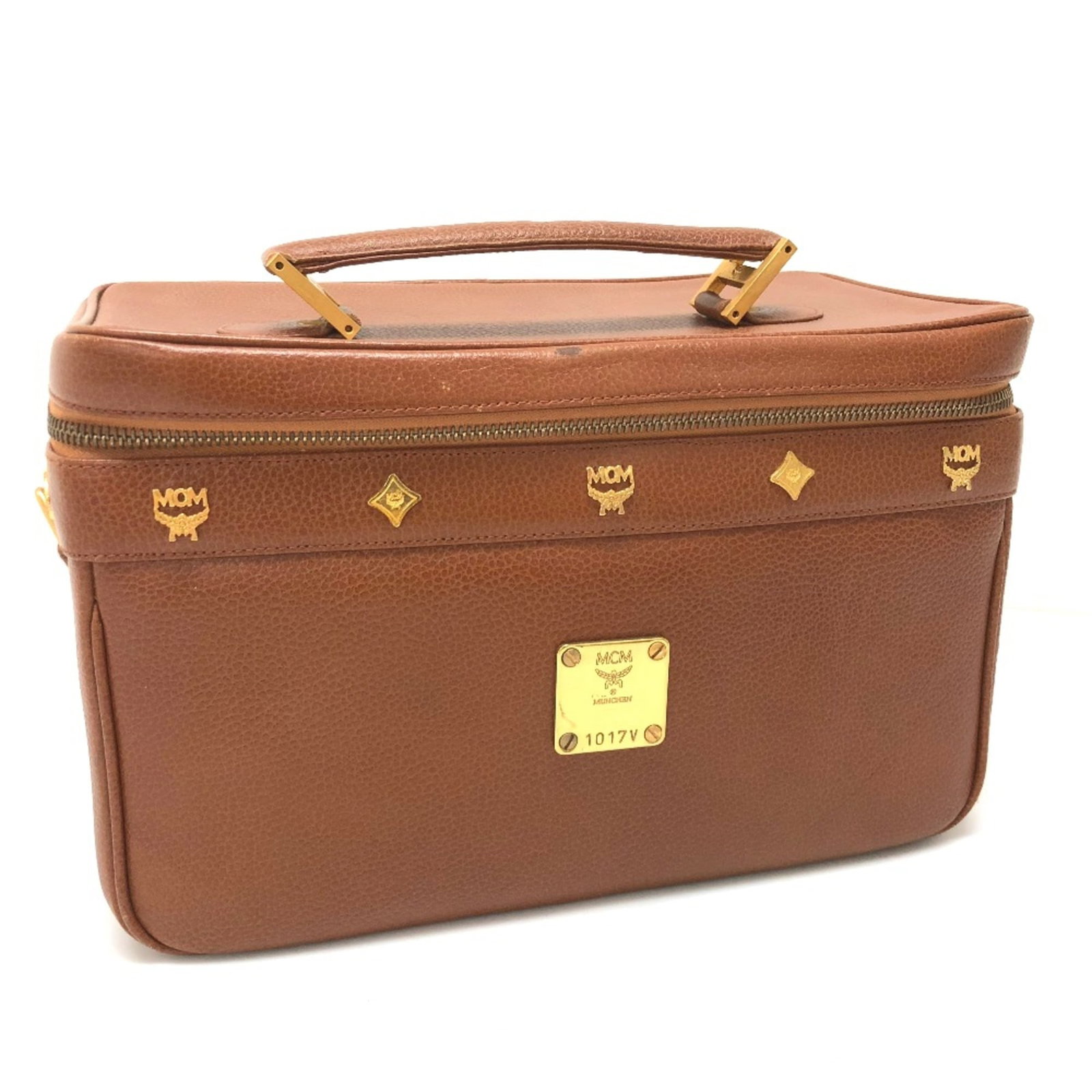 Handbag Leather Mcm