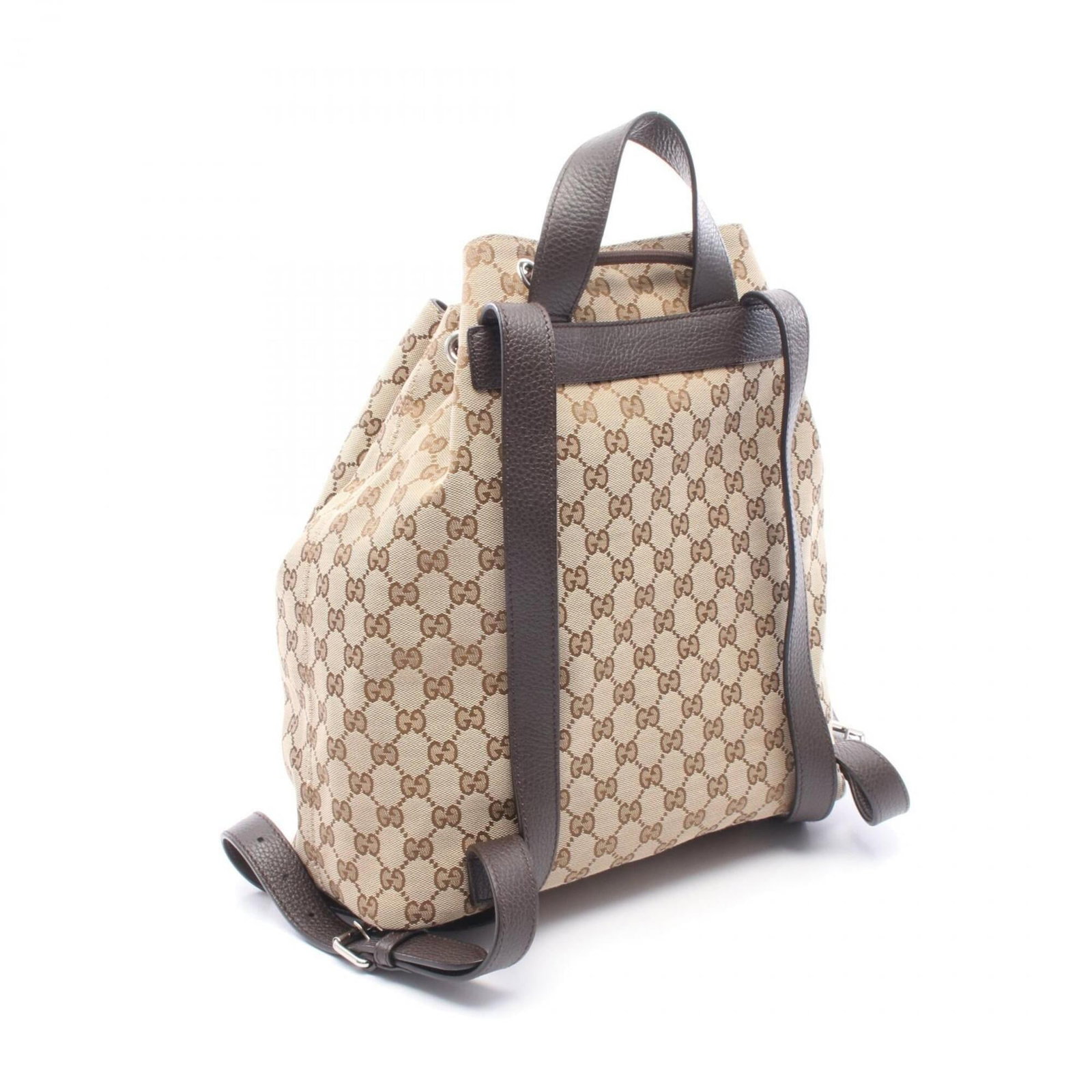 Canvas Leather Gucci Backpack - 2