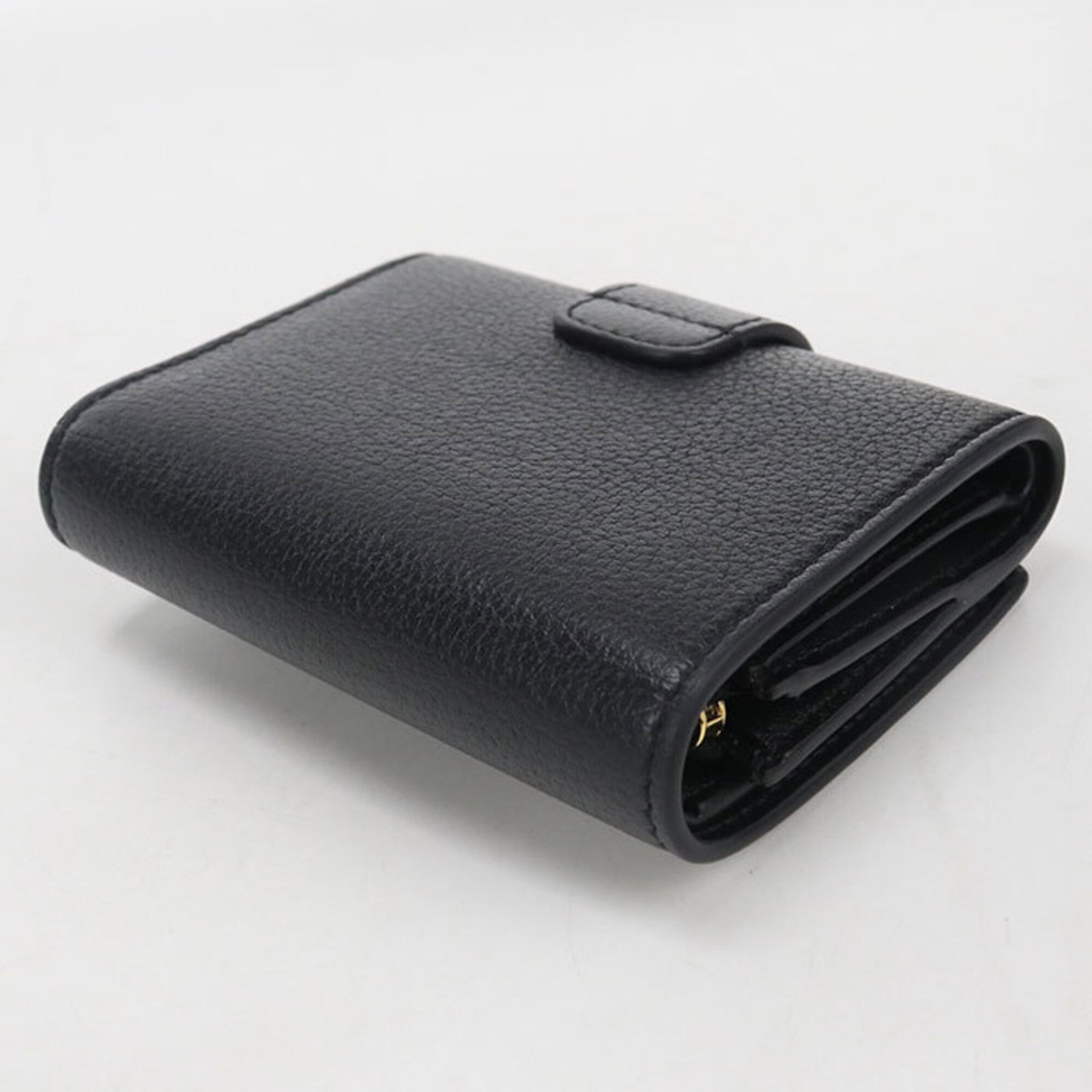 Celine Leather Wallet Fold - 2