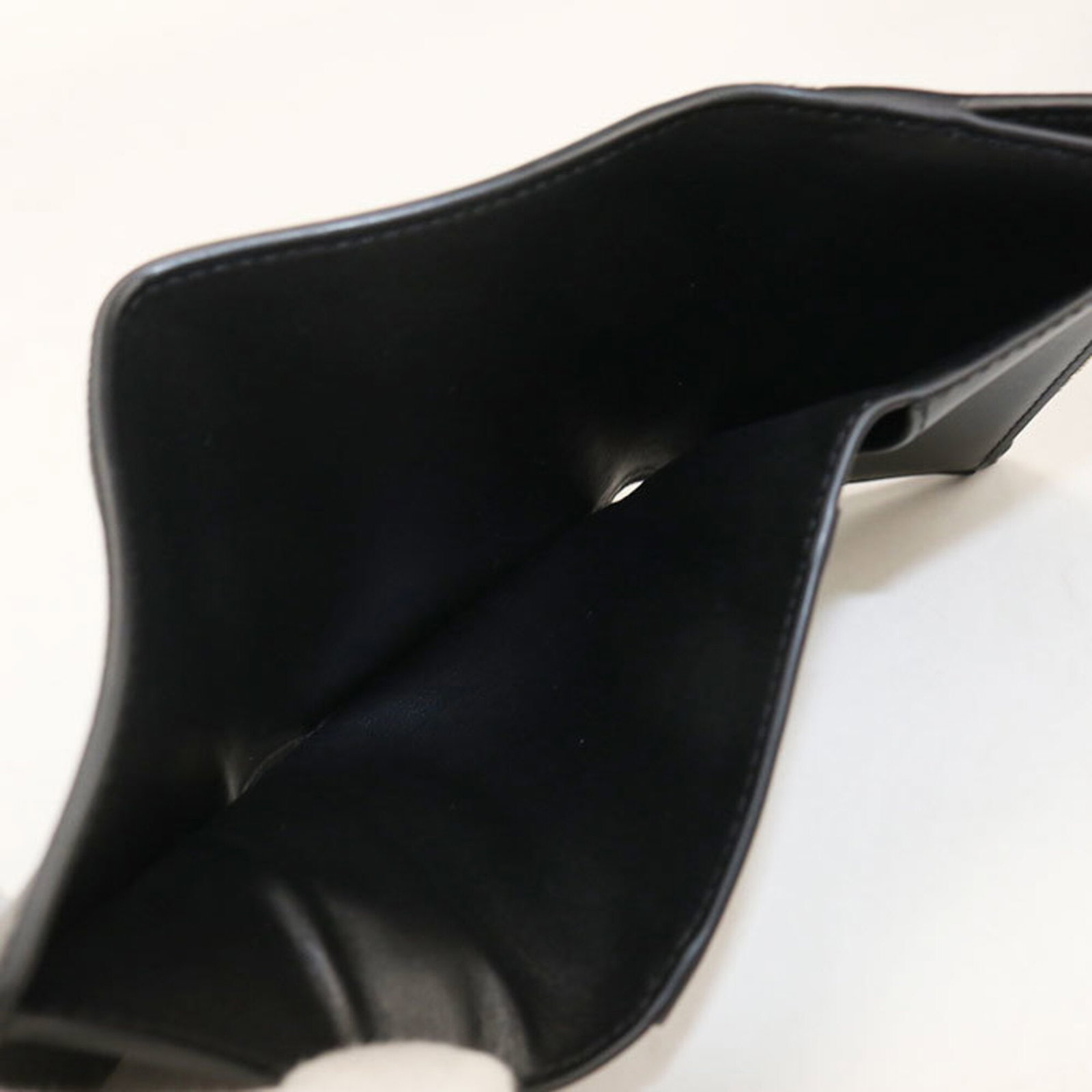 Celine Leather Wallet Fold - 6