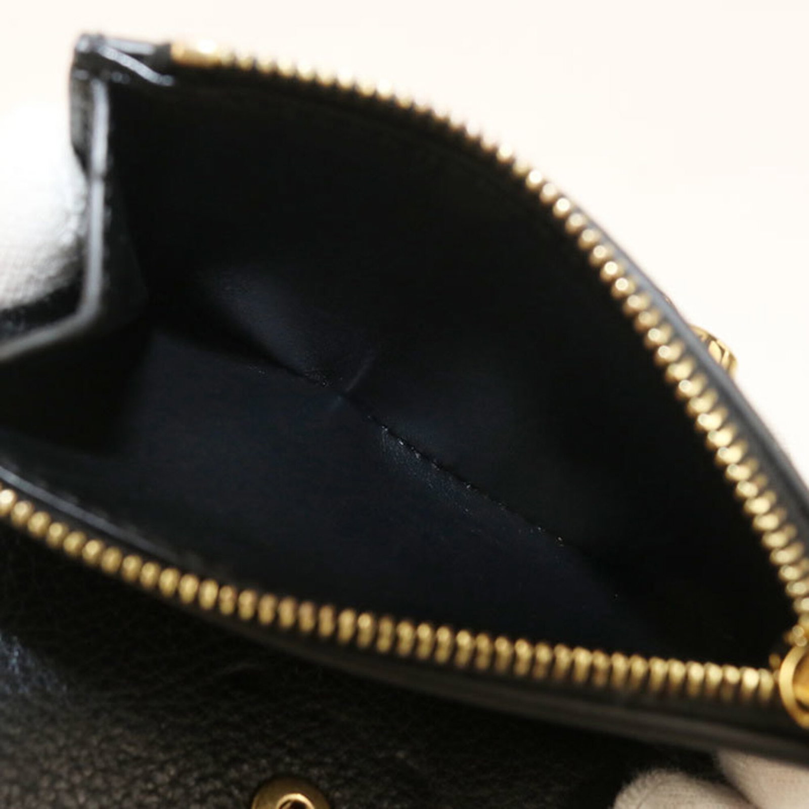 Celine Leather Wallet Fold - 7