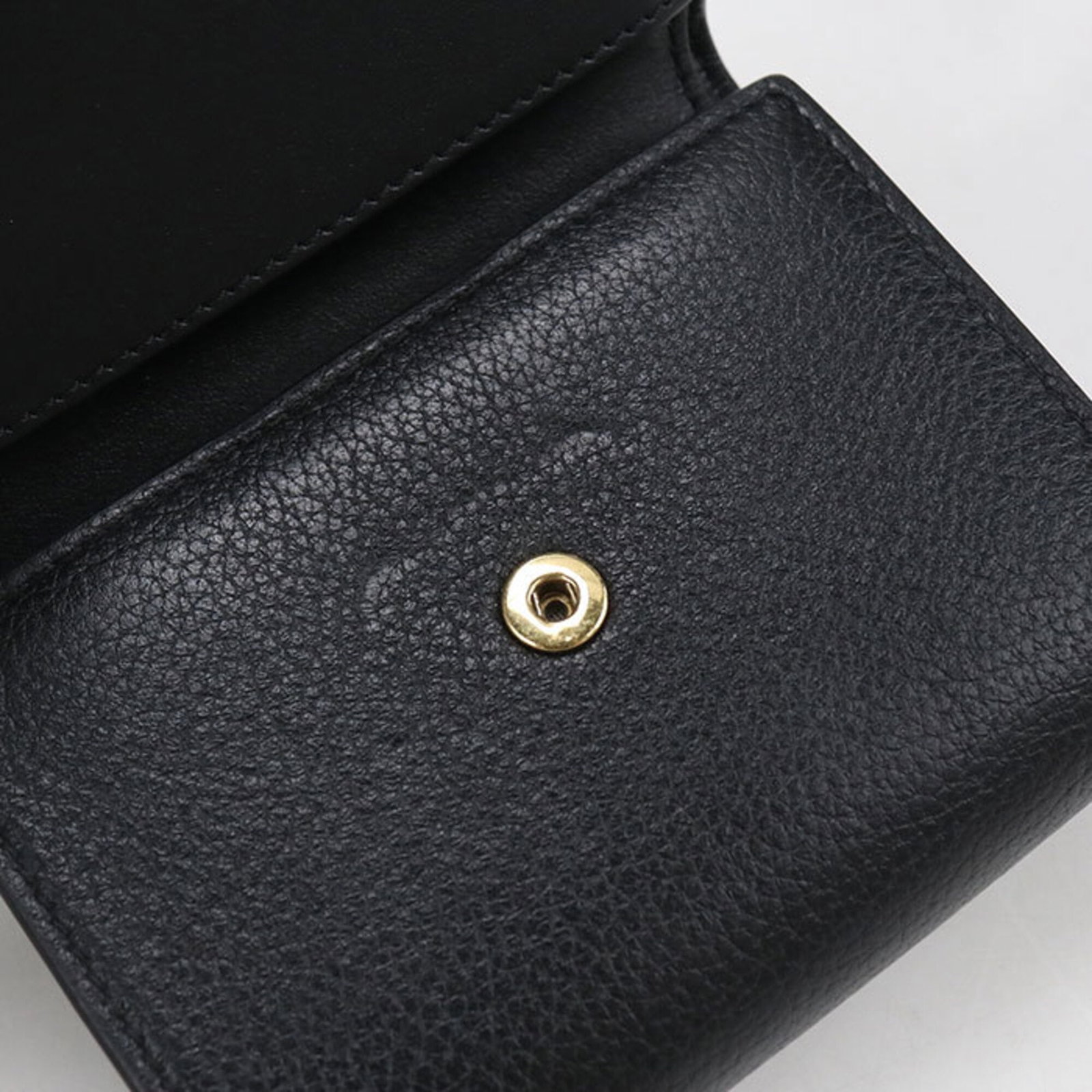 Celine Leather Wallet Fold - 8