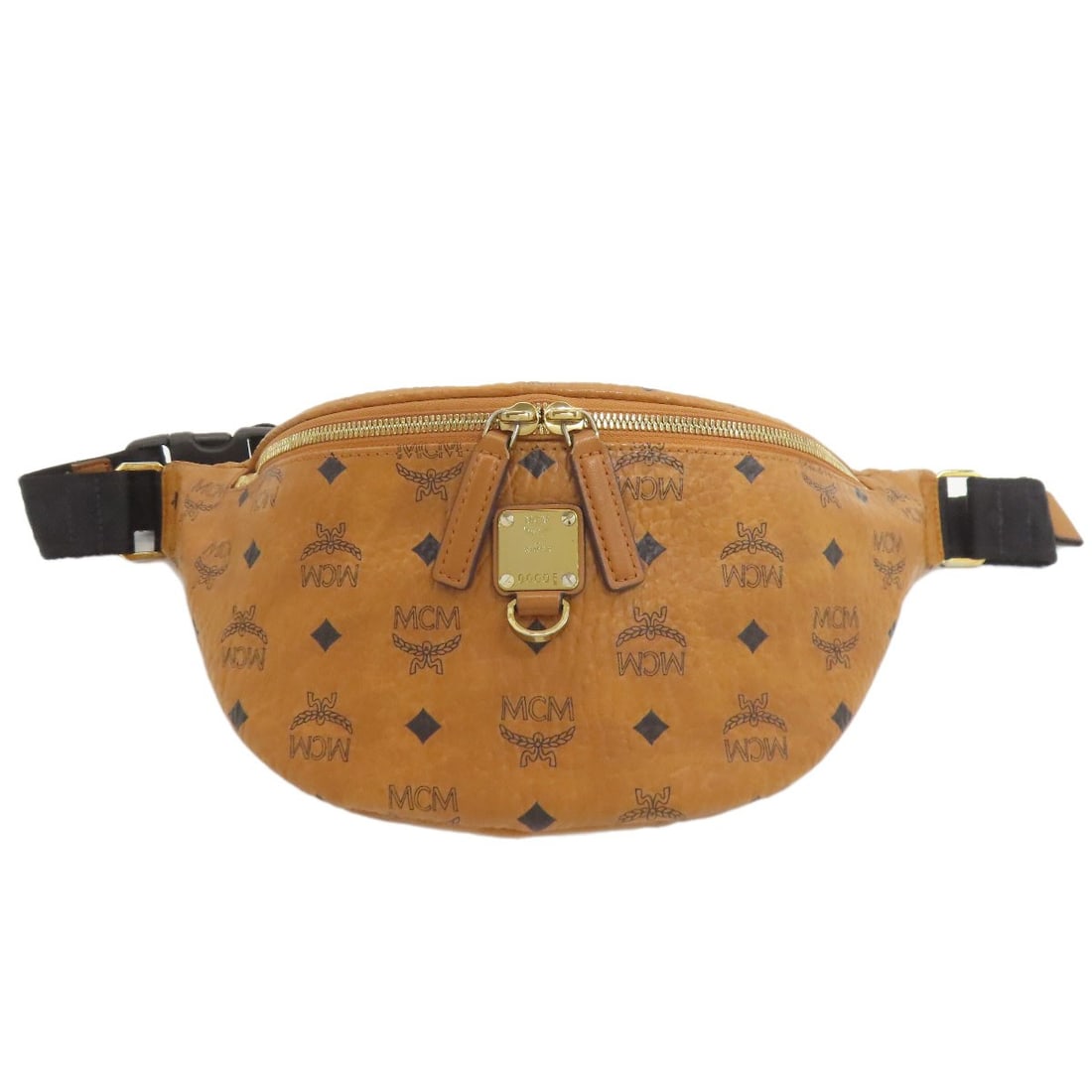 Mcm Fursten Belt Bag Pvc: Mcm Fursten Belt Bag Pvc The MCM Fursten Belt Bag Pvc is a stylish and durable body bag made from high-quality PVC material, available in a rich brown exterior color. This functional and versatile