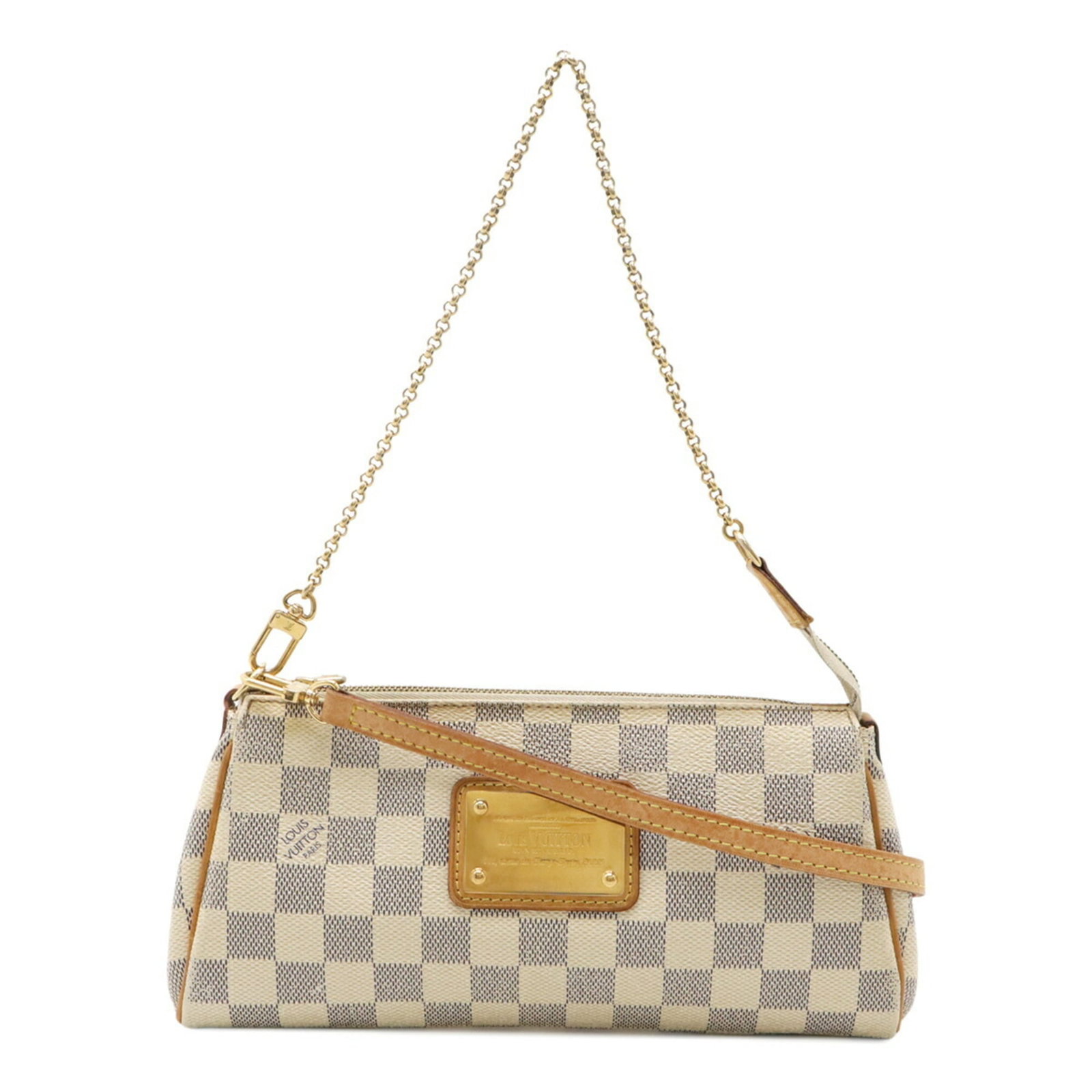 Damier Azur Shoulder Bag Louis Vuitton: Damier Azur Shoulder Bag Louis Vuitton Damier Azur Shoulder Bag Louis Vuitton is a stylish and iconic accessory, featuring the classic Damier Azur pattern in a vibrant blue and white design. Made from